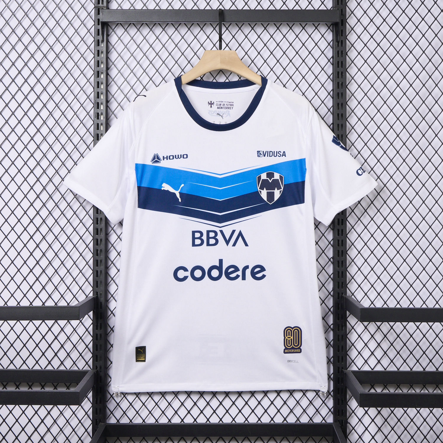 foot-Rayados Monterrey 25-26 Away White Jersey - Fans Version