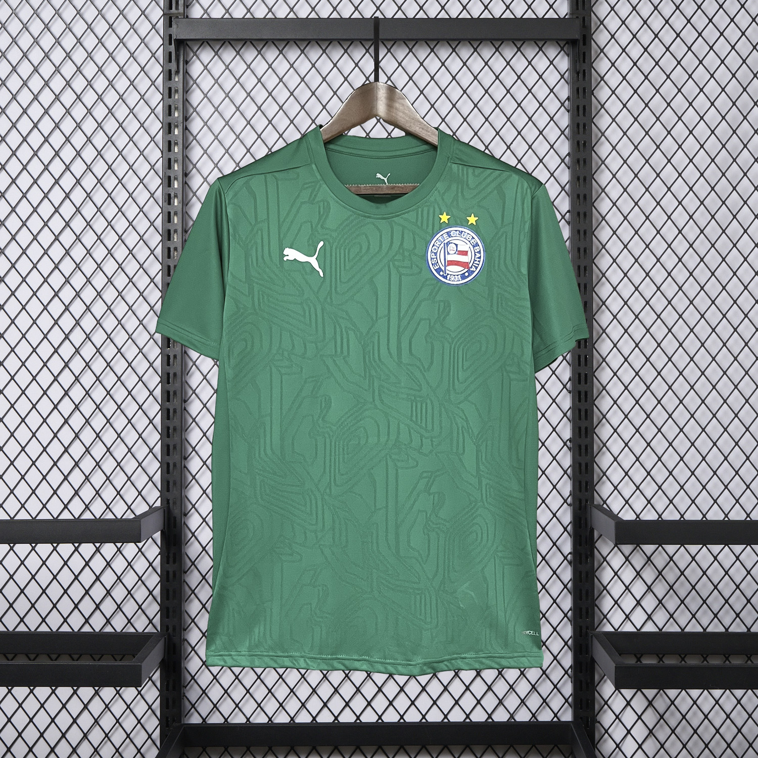 foot-Bahia 25-26 Green Training Jersey - Fans Version