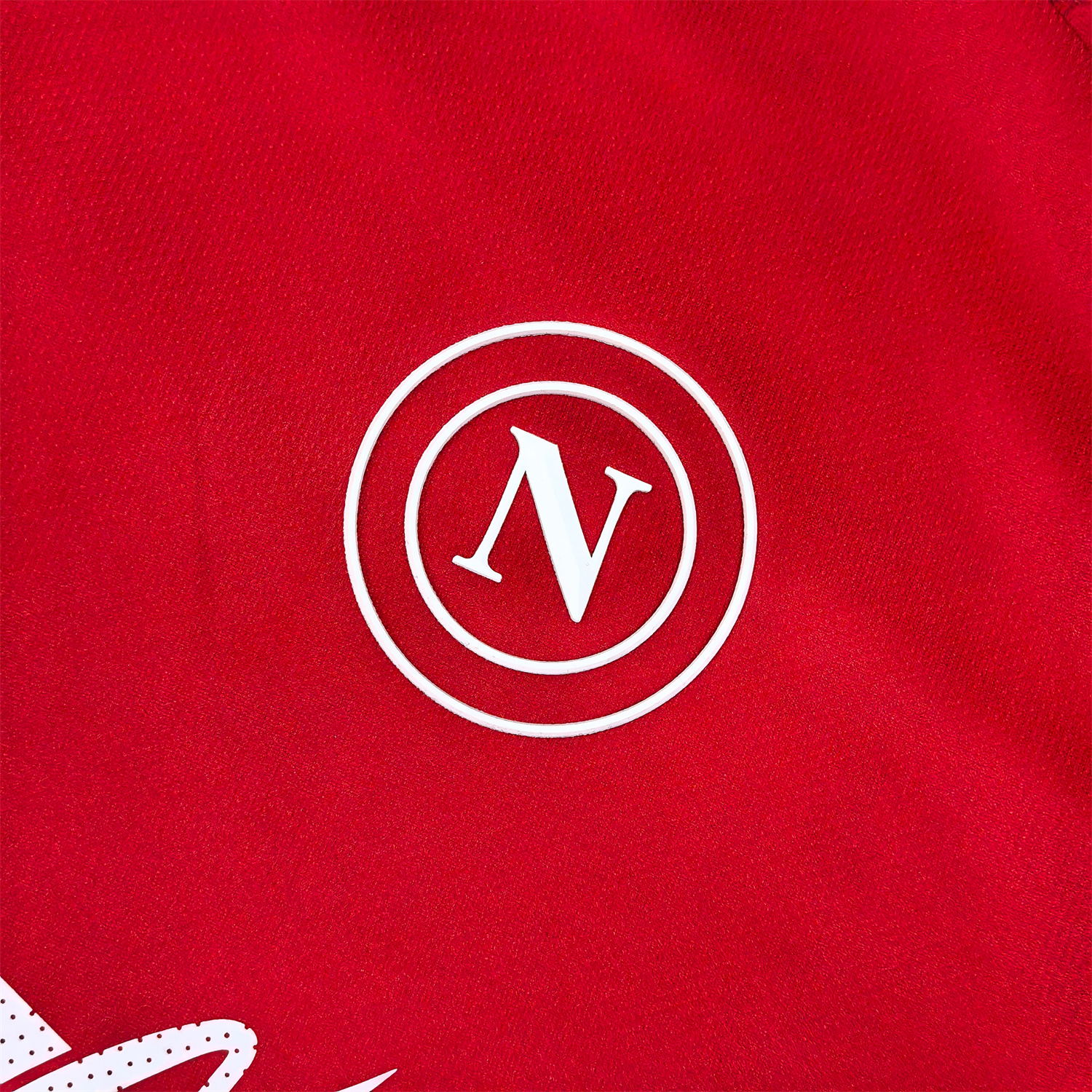 foot-Napoli 24-25 Red Pre-Match Training Jersey - Fans Version