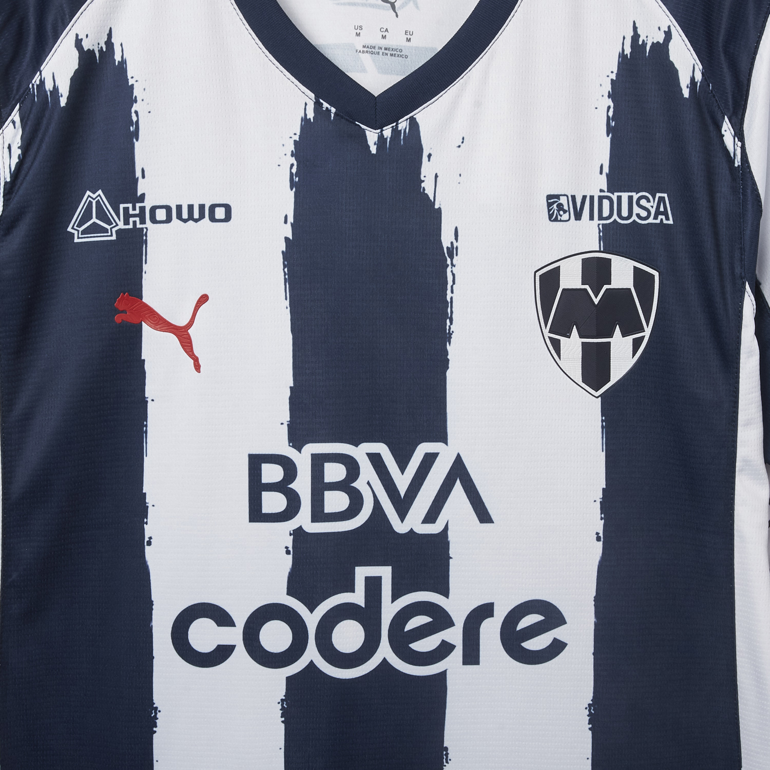 foot-Rayados Monterrey 25-26 Home Stripes Jersey - Fans Version