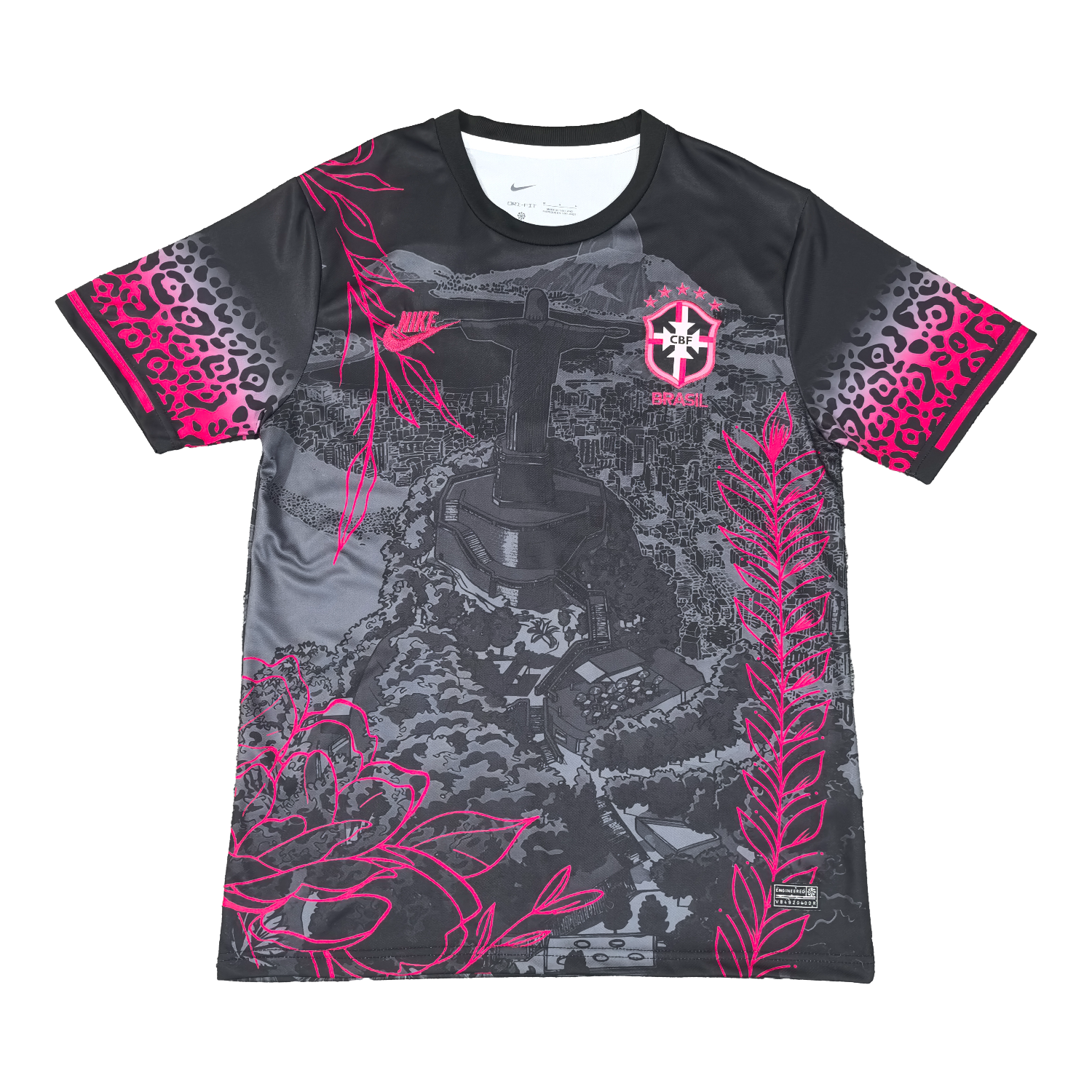 foot-Brazil 25-26 Rio de Janeiro Purple And Black Special Jersey - Fans Version