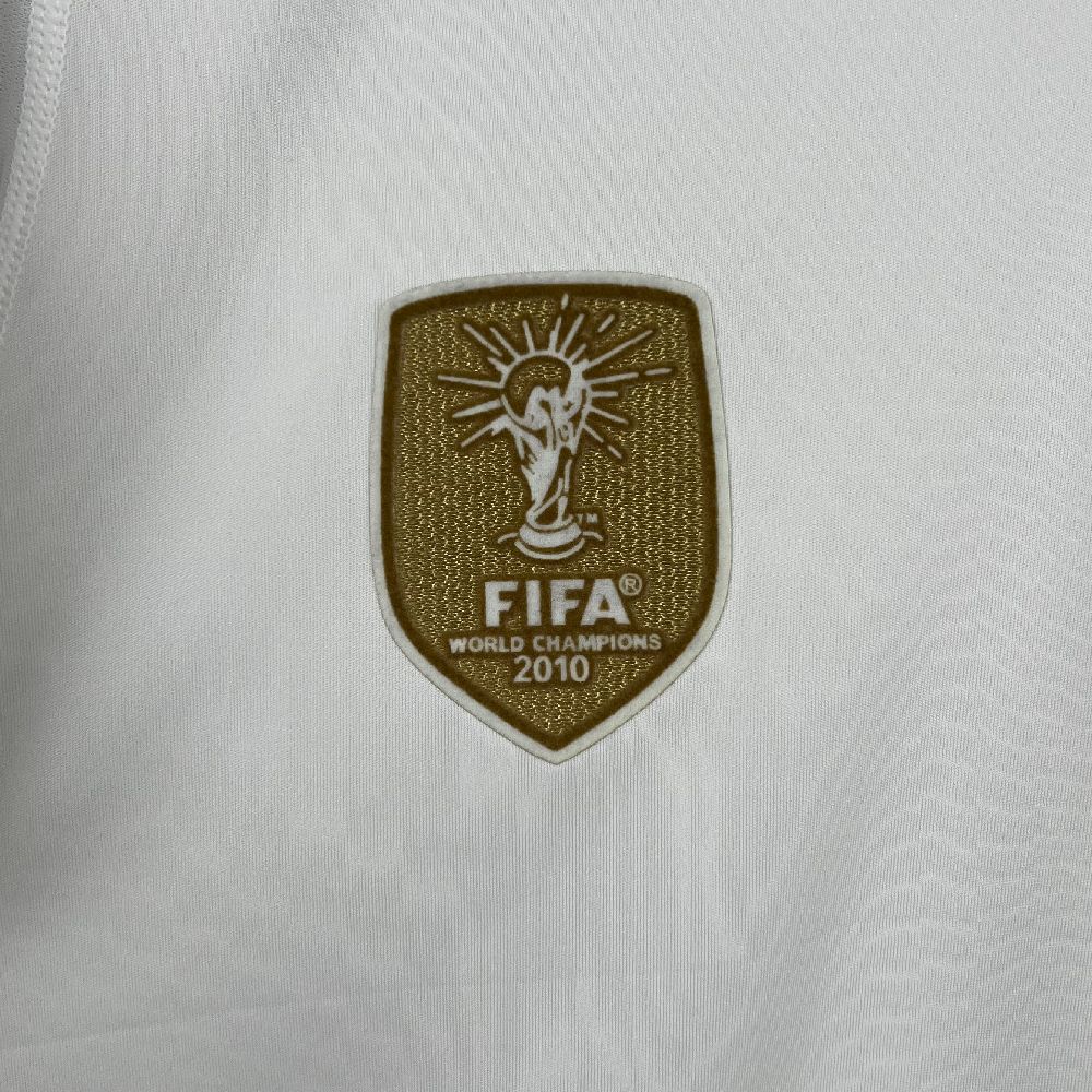 foot-Retro Spain 2011 Away White Jersey