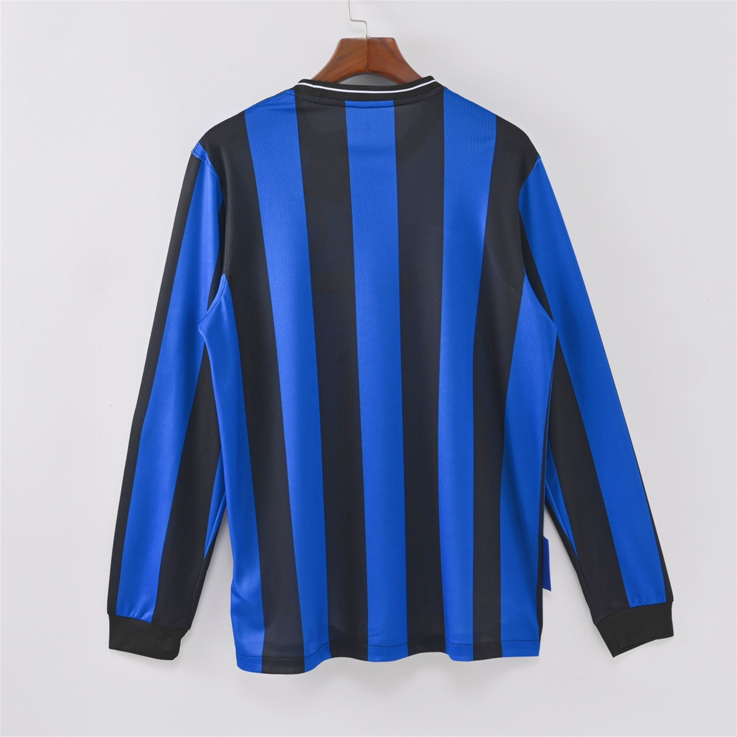 foot-Retro Inter Milan 09-10 Home Long Sleeves Jersey - Champions League Final