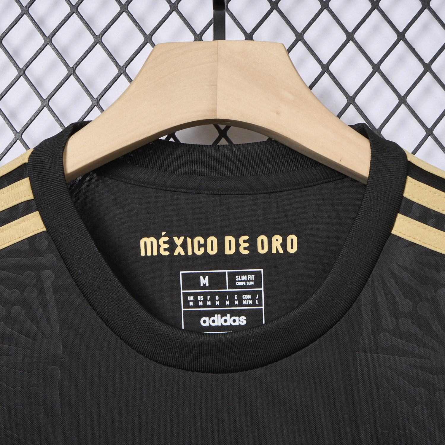 foot-Women's Mexico 2025 Gold Cup Black Jersey - Fans Version