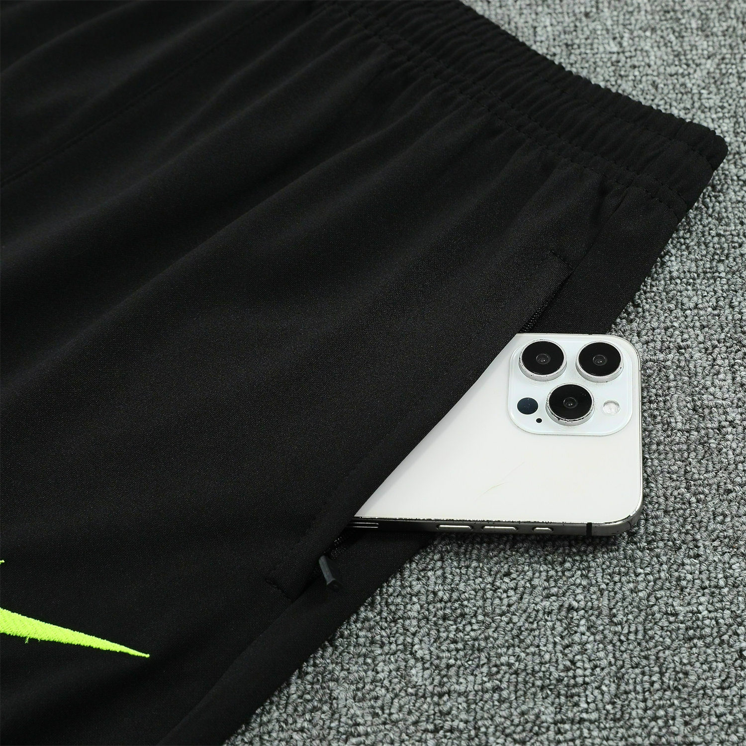 foot-Barcelona 25-26 POLO Short-Sleeve Training Set - Blue Top and Black Pants