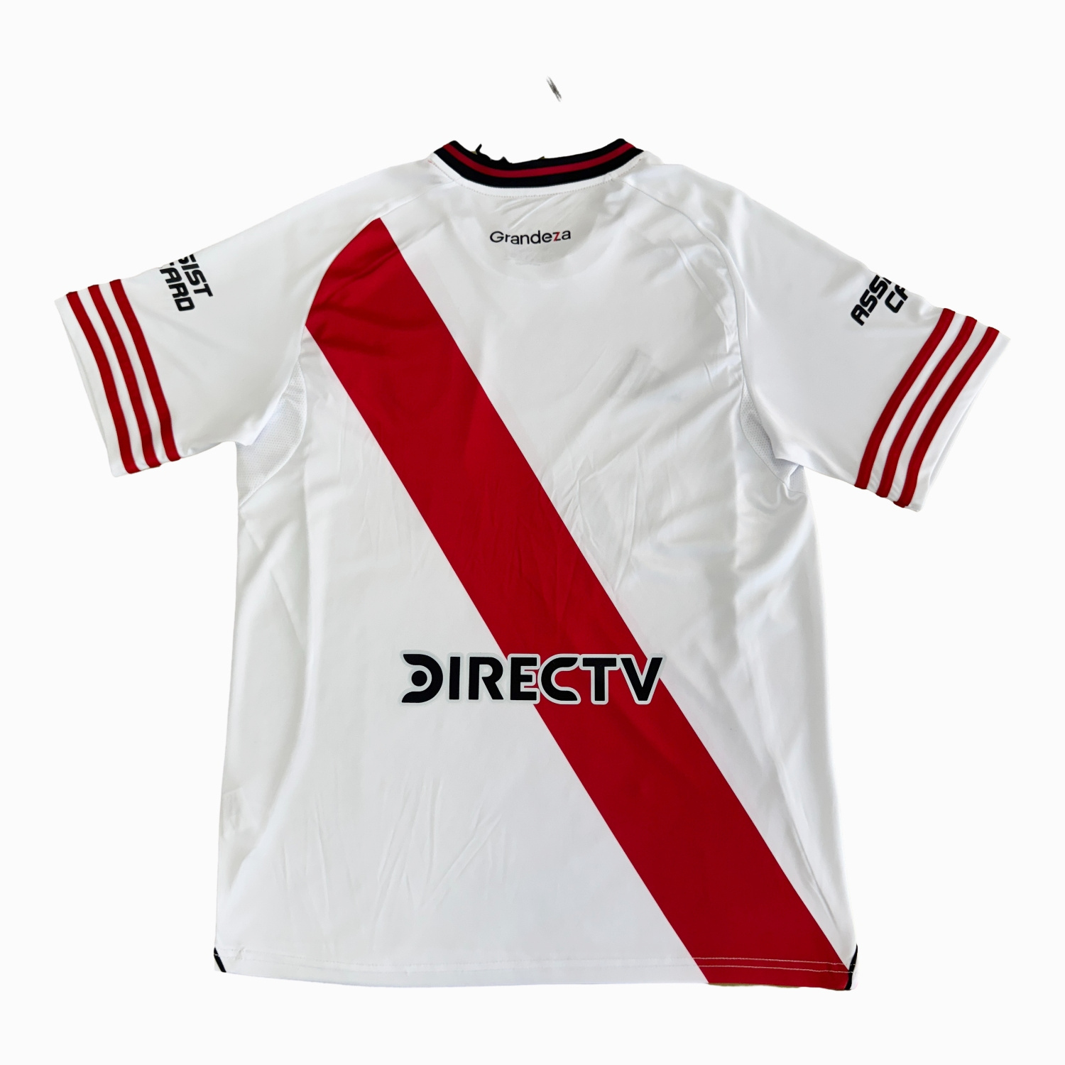 foot-River Plate 25-26 Home Jersey With Chest Sponsor - Fans Version