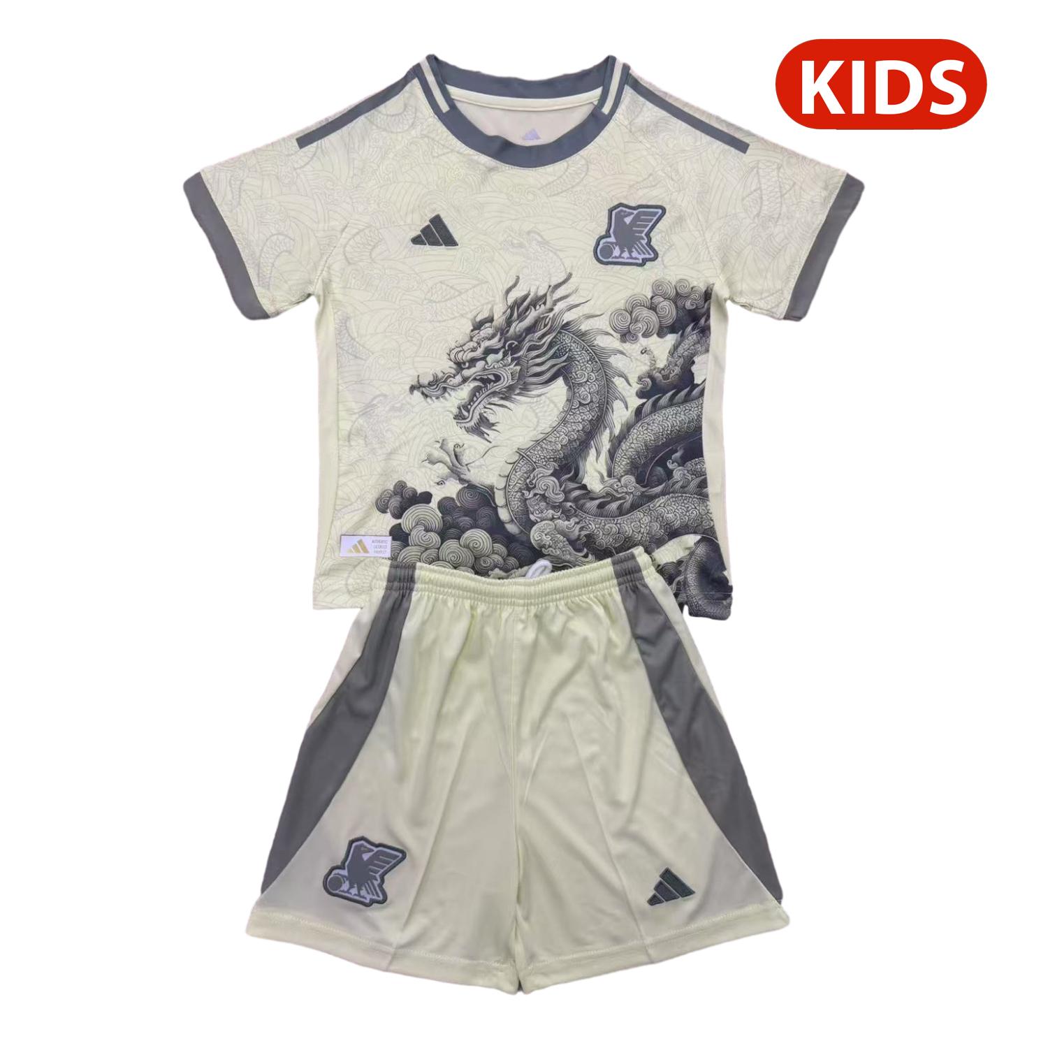 foot-Japan 25-26 Light Yellow Black Loong Special Kids Kit