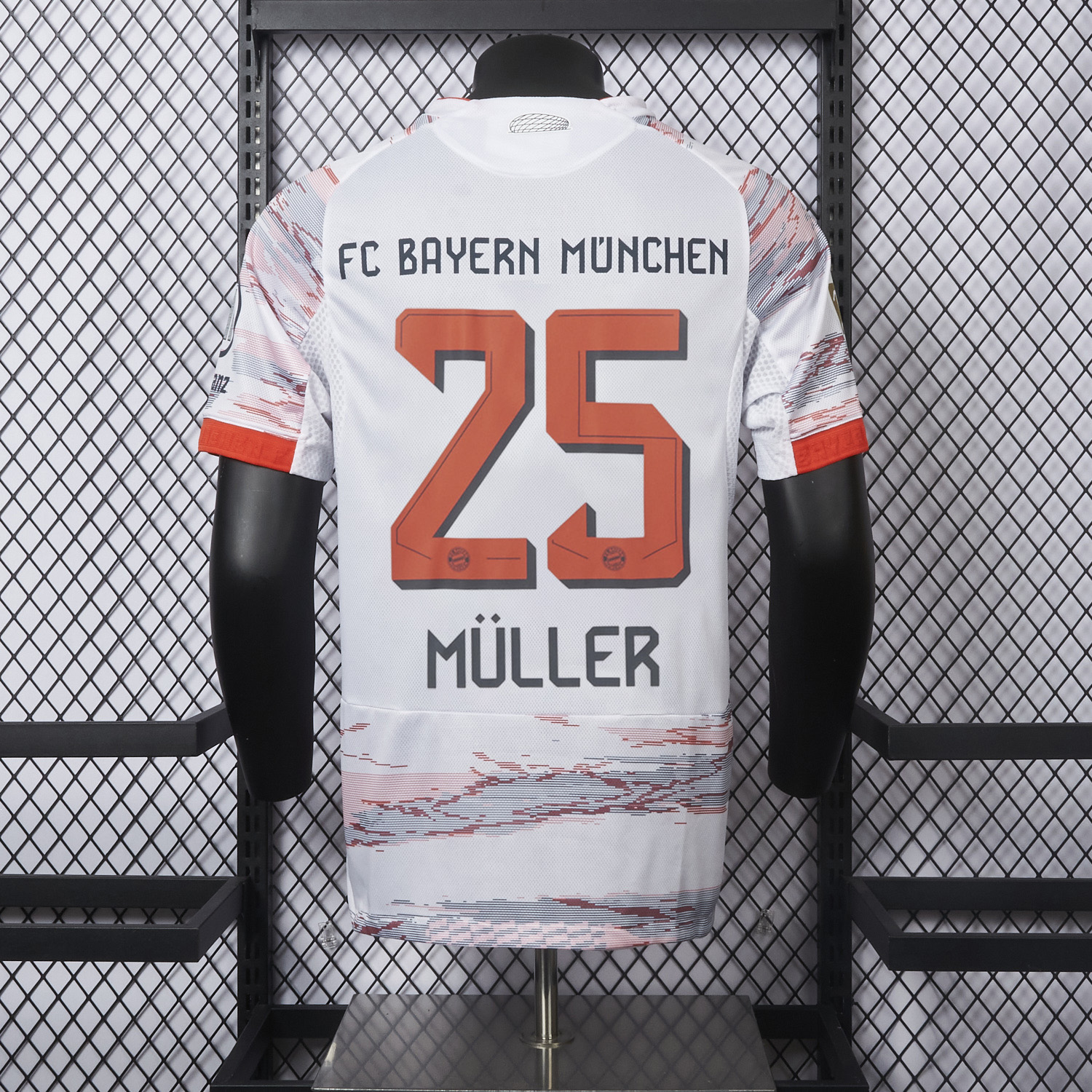 foot-Bayern Munich 25-26 Away White Jersey - Player Version
