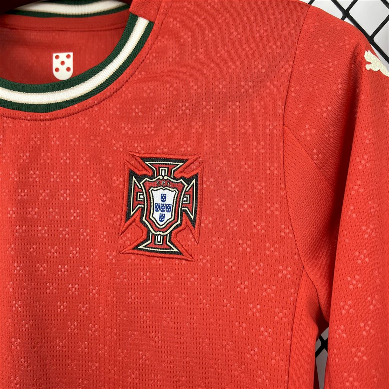 foot-Portugal 2025-26 Home Long Sleeves Kids Kit