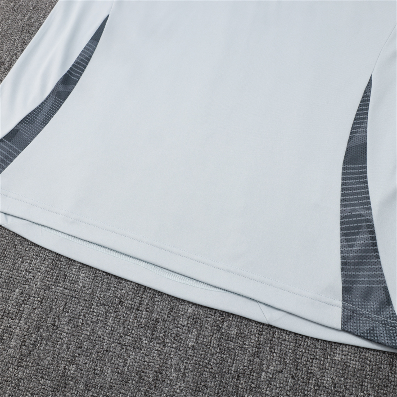 foot-Benfica 25-26 POLO Short-Sleeve Training Set - Grey Top and Deep Grey Pants