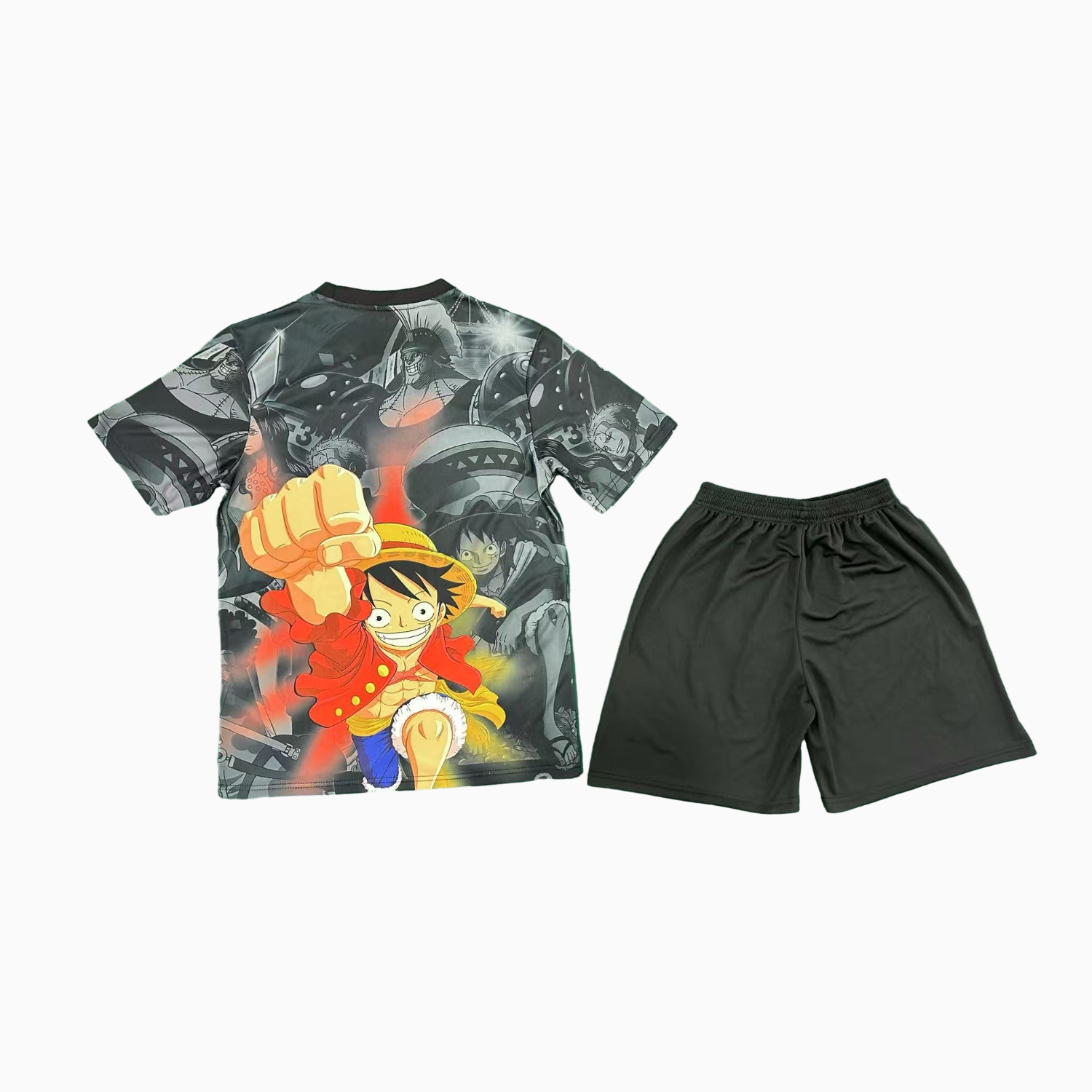 foot-Japan 25-26 Luffy Childhood Special Men's Adult Jersey Set - Fans Version