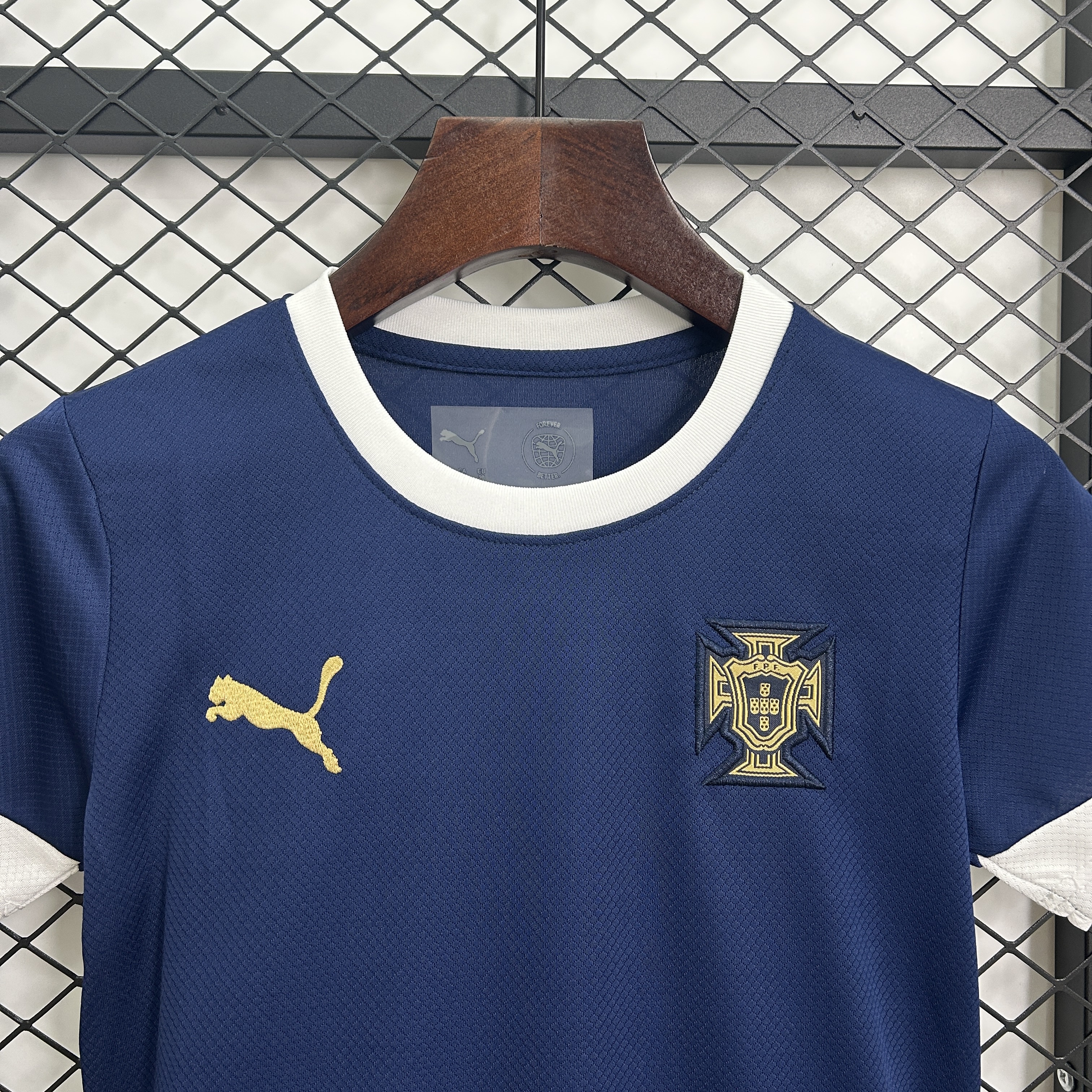 foot-Portugal 2025-26 Royal Blue Training Kids Kit