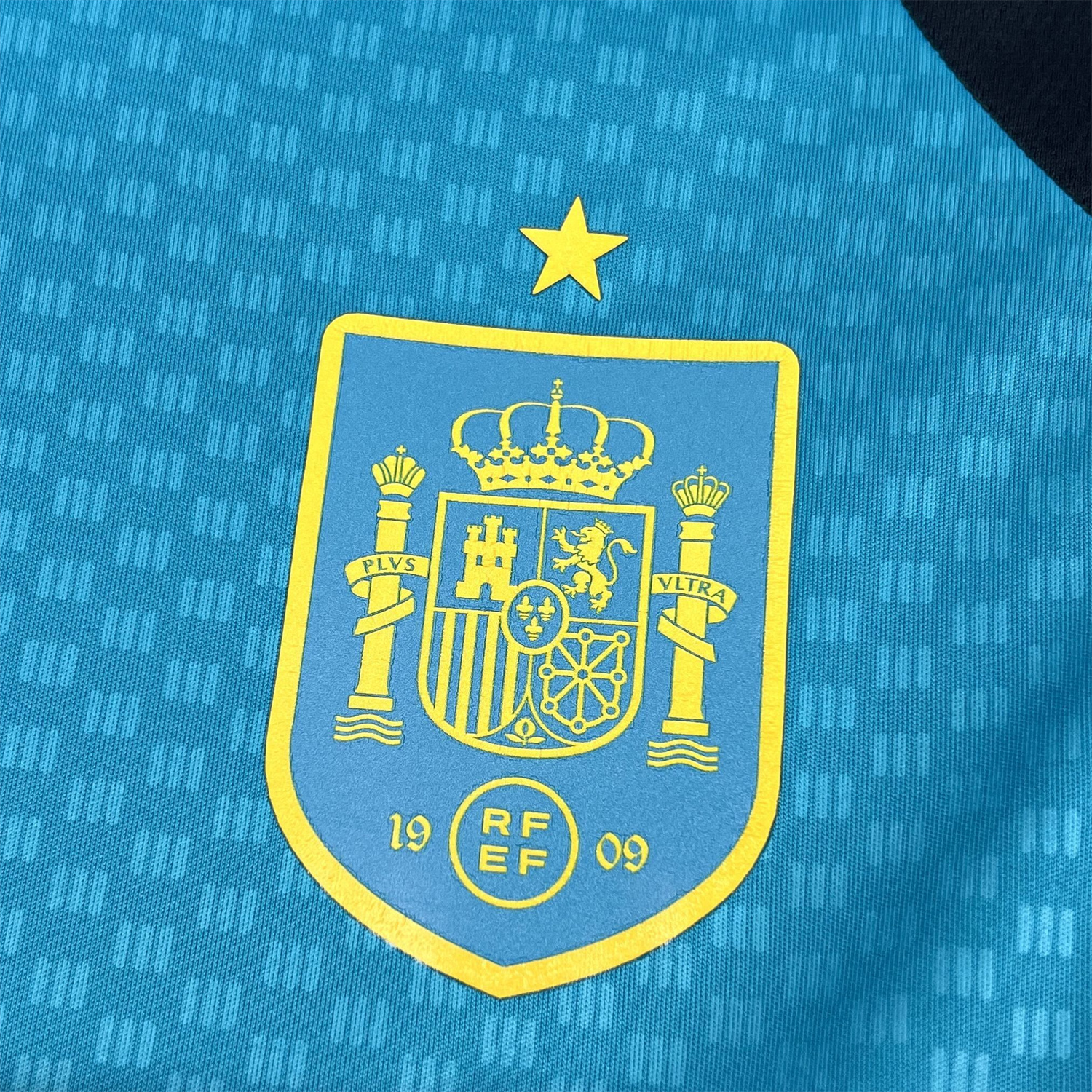 SIUjerseys-Spain 2026 Lake Blue Pre-Match Training Jersey - Fans Version