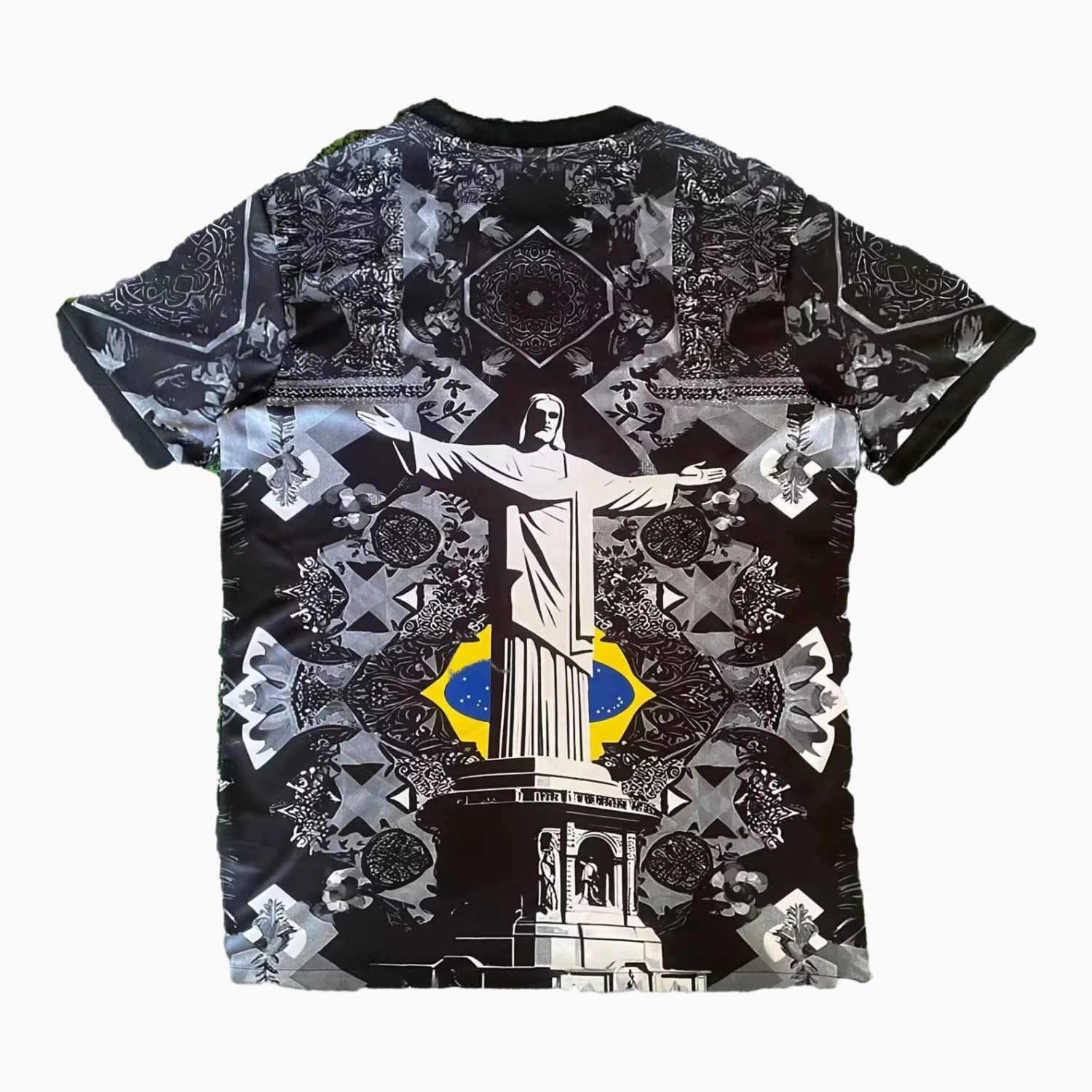 ManixJersey.com | Brazil 25-26 Jesus Deep Grey Special Jersey - Fans Version -Customize Name, Number and Patch | Worldwide Shipping