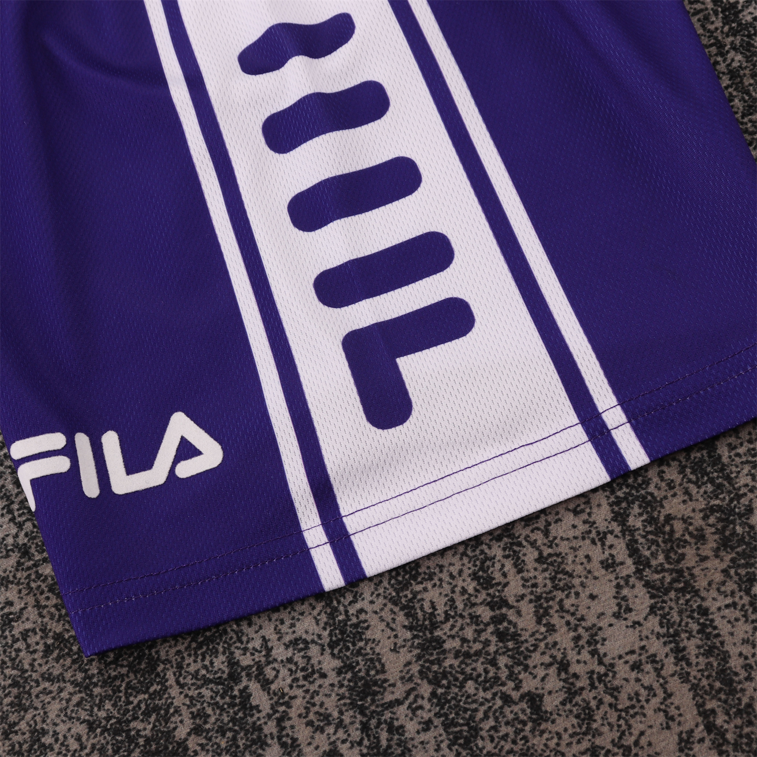 Unitedfootballkit.com | Retro Fiorentina 1999-00 Home Kids Kit -Customize Name, Number and Patch | Worldwide Shipping