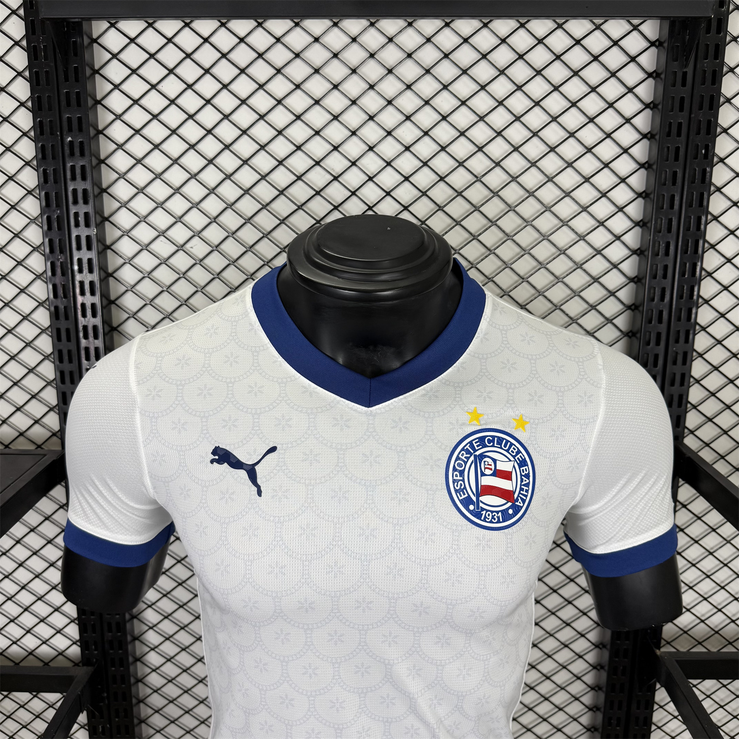 foot-Bahia 25-26 Home Unsponsored Jersey - Player Version