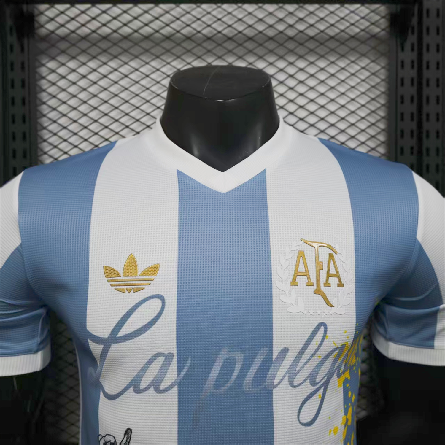 foot-Argentina 25-26 50th Anniversary Messi Graffiti Special Jersey - Player Version