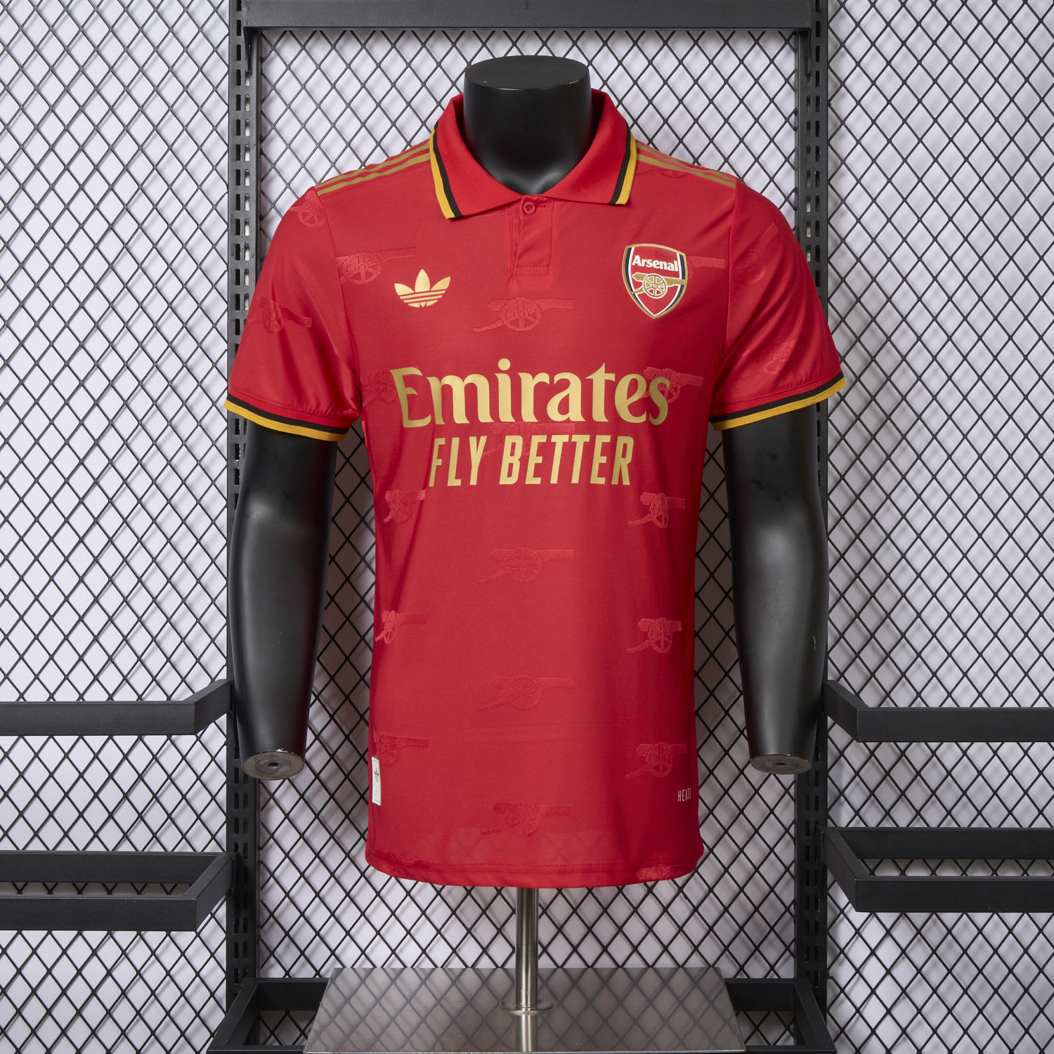 foot-Arsenal 25-26 Red POLO Special Edition Jersey - Player Version