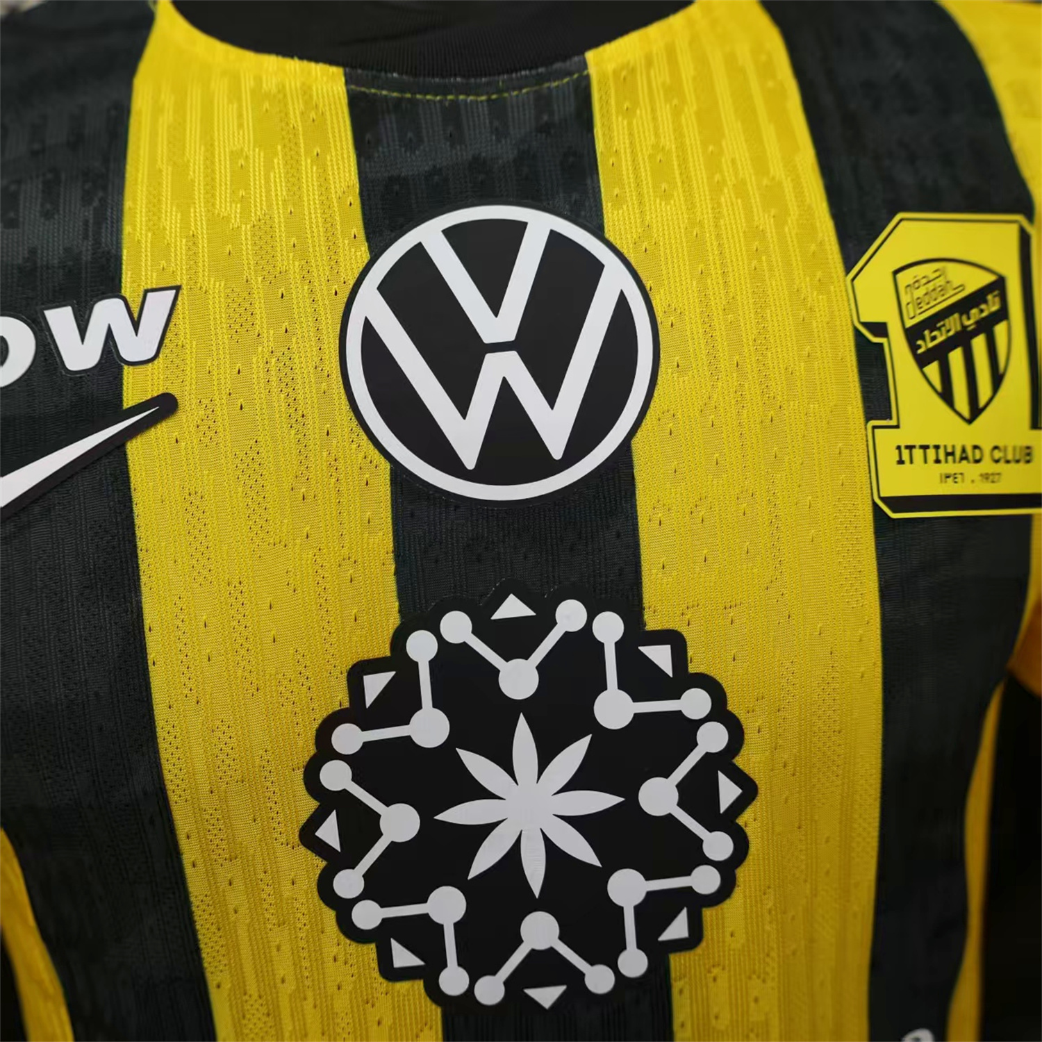 foot-Al Ittihad Jeddah United 25-26 Home Jersey - Player Version