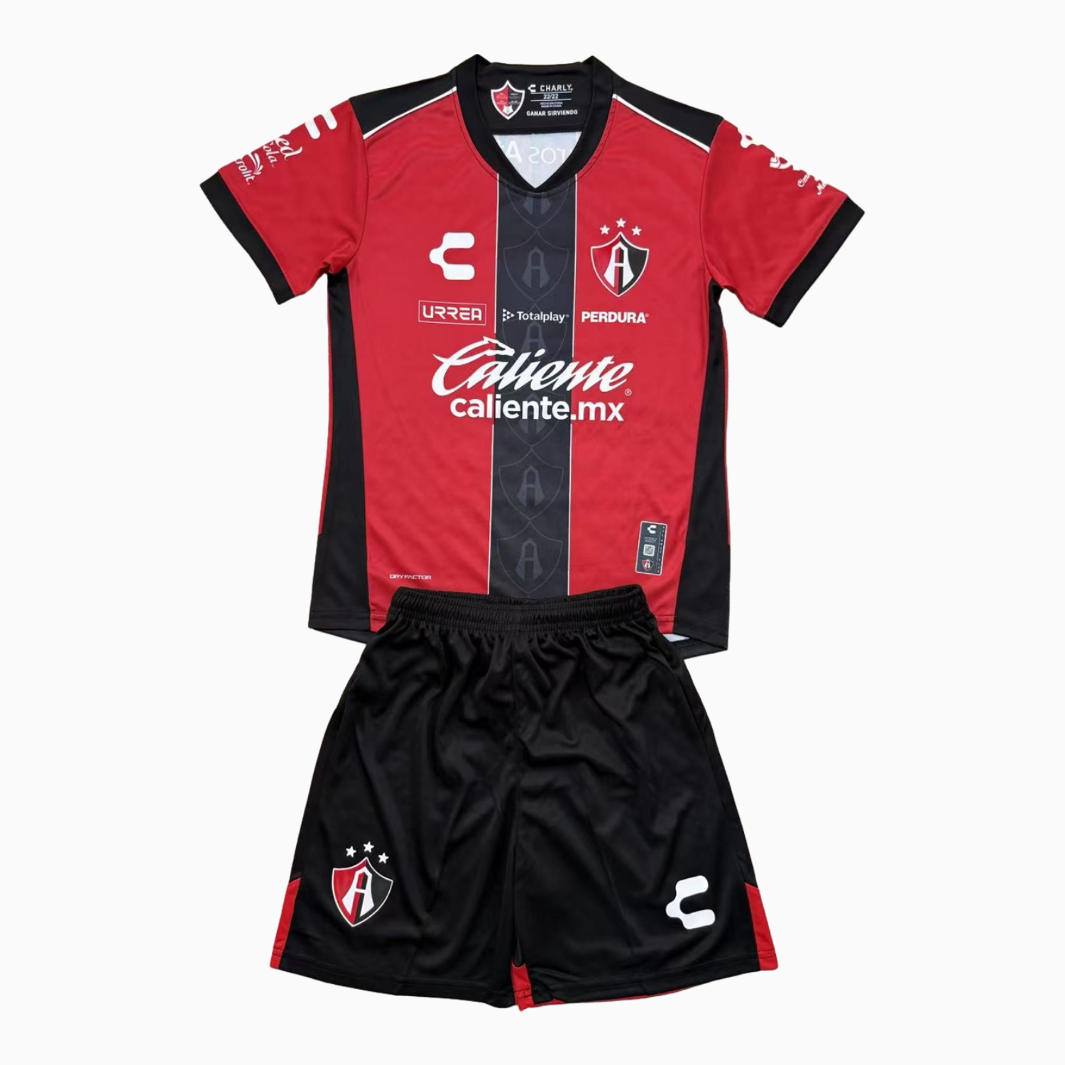 foot-Atlas 25-26 Home Red Men's Adult Jersey Set - Fans Version