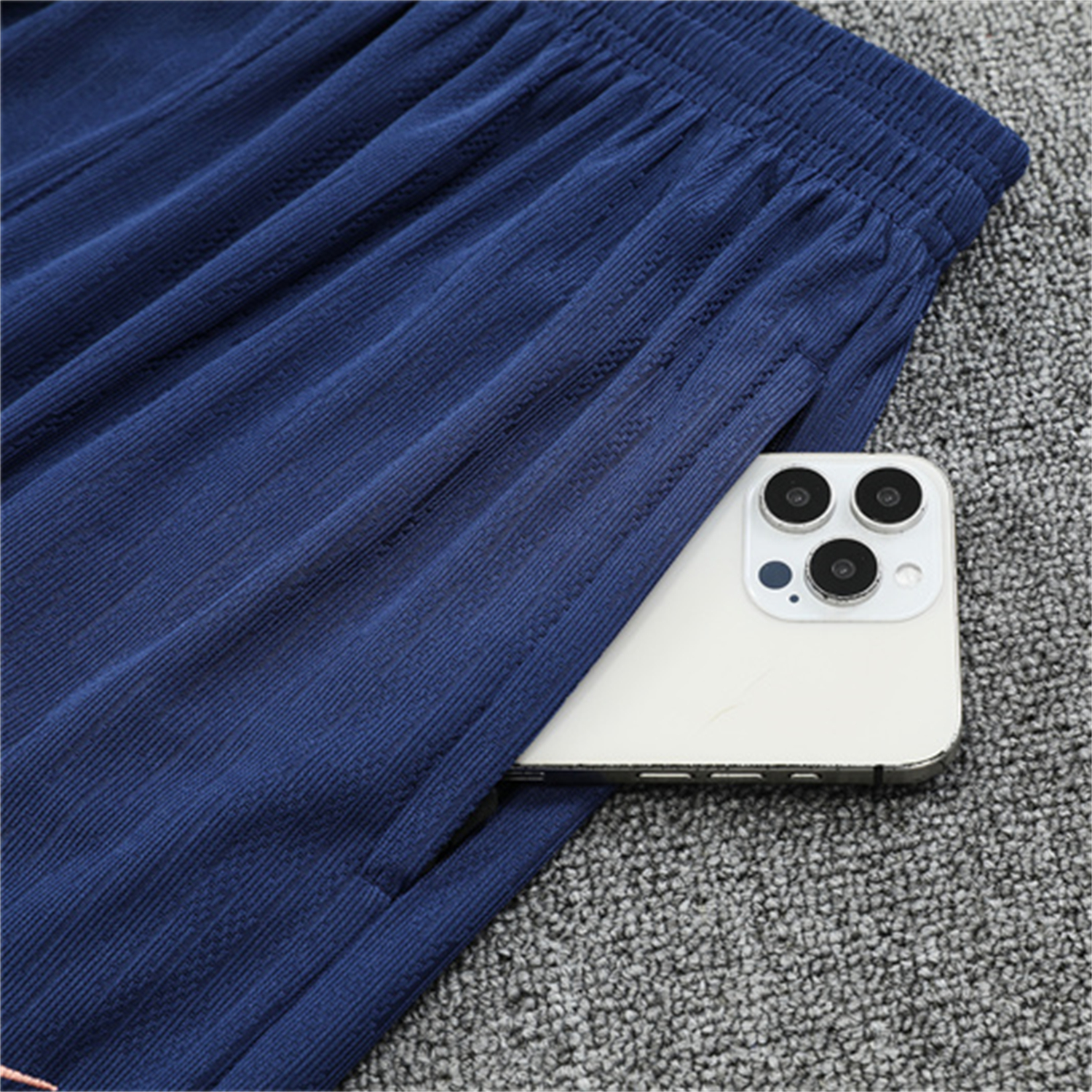 foot-Barcelona 25-26 Kids Long Sleeve Training Set - Player Version - Light Yellow Top and Blue Pants