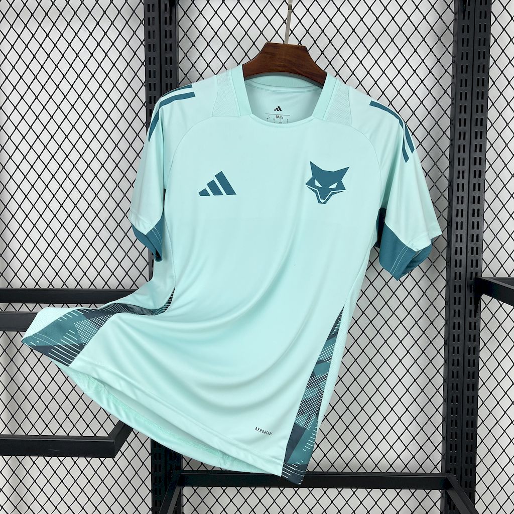 JerseysGala.com | Cruzeiro 2025 Cyan-Blue Training Jersey - Fans Version -Customize Name, Number and Patch | Worldwide Shipping