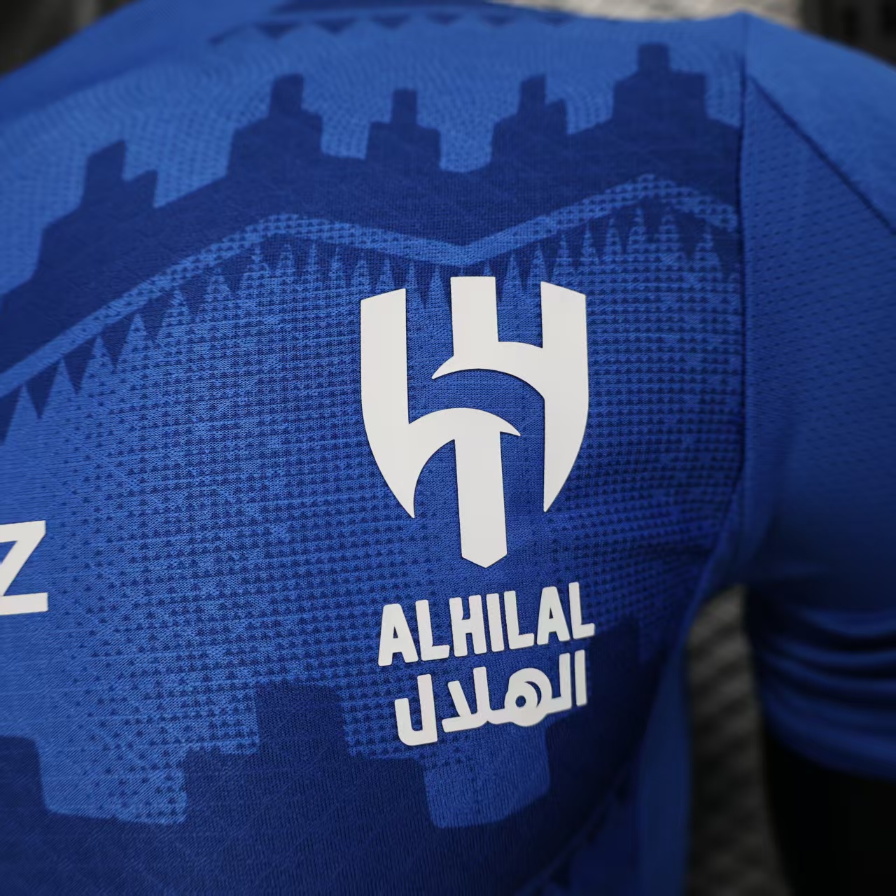 foot-Al Hilal Riyadh Crescent 25-26 Home Blue Jersey - Player Version