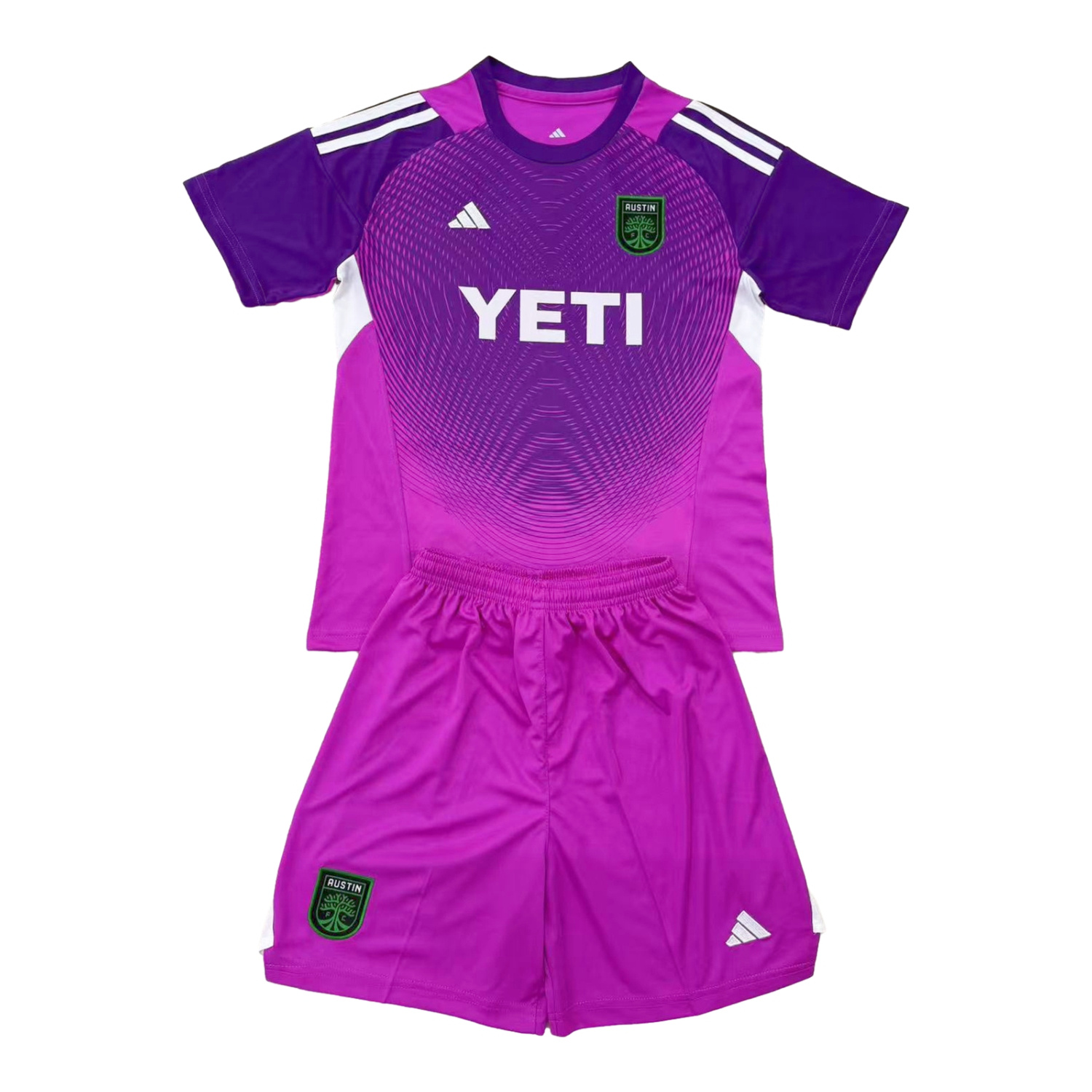 foot-Austin 25-26 Purple Goalkeeper Kids Kit