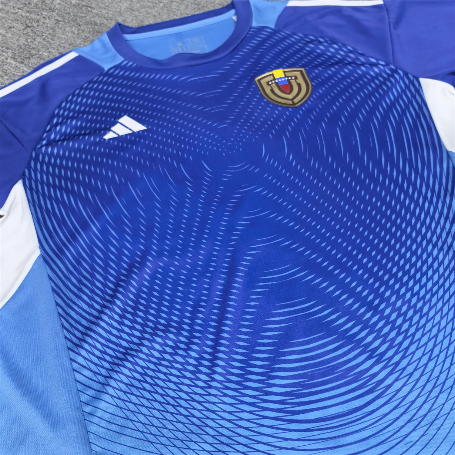 foot-Venezuela 25-26 Blue Goalkeeper Jersey - Fans Version