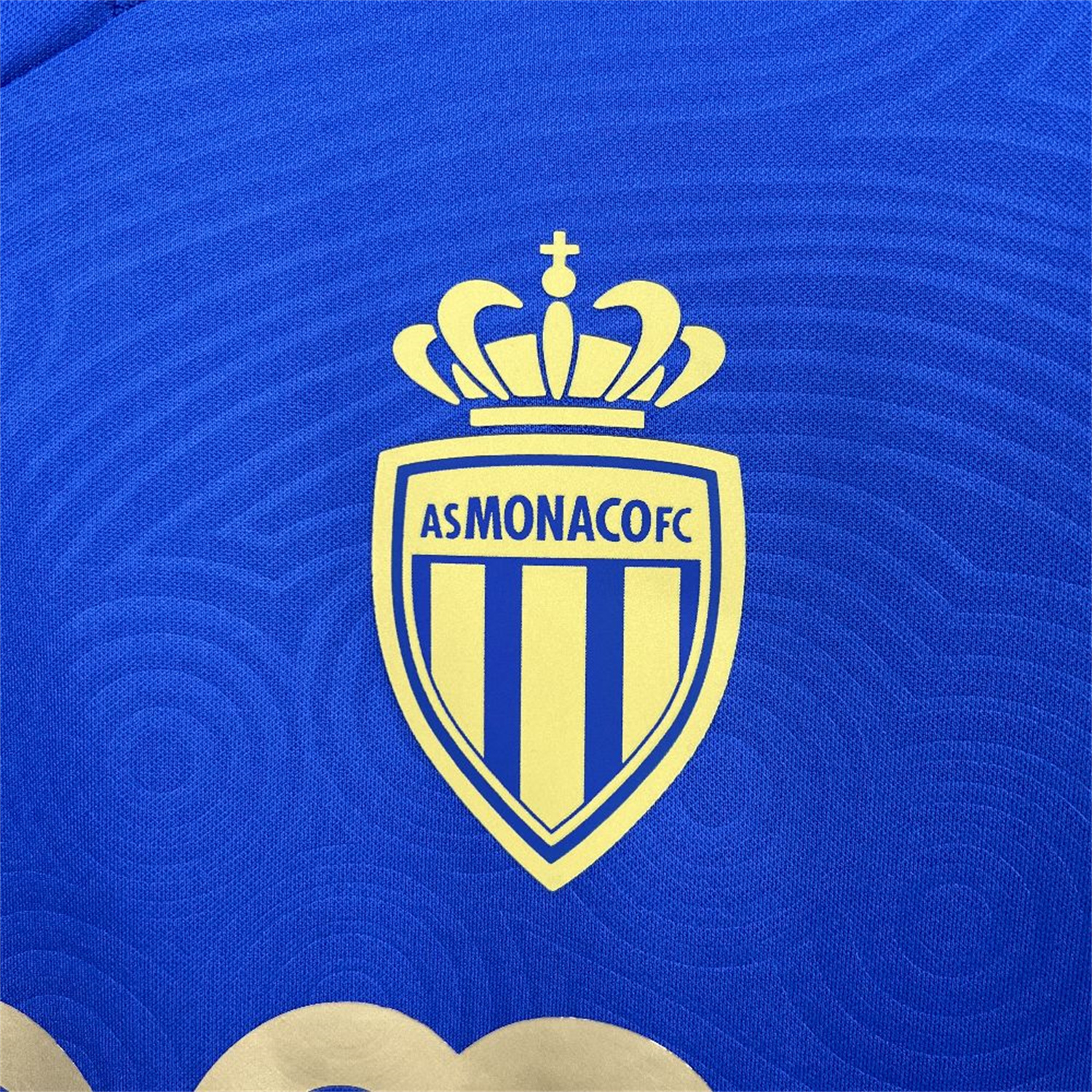 foot-AS Monaco 25-26 Away Blue Jersey - Fans Version