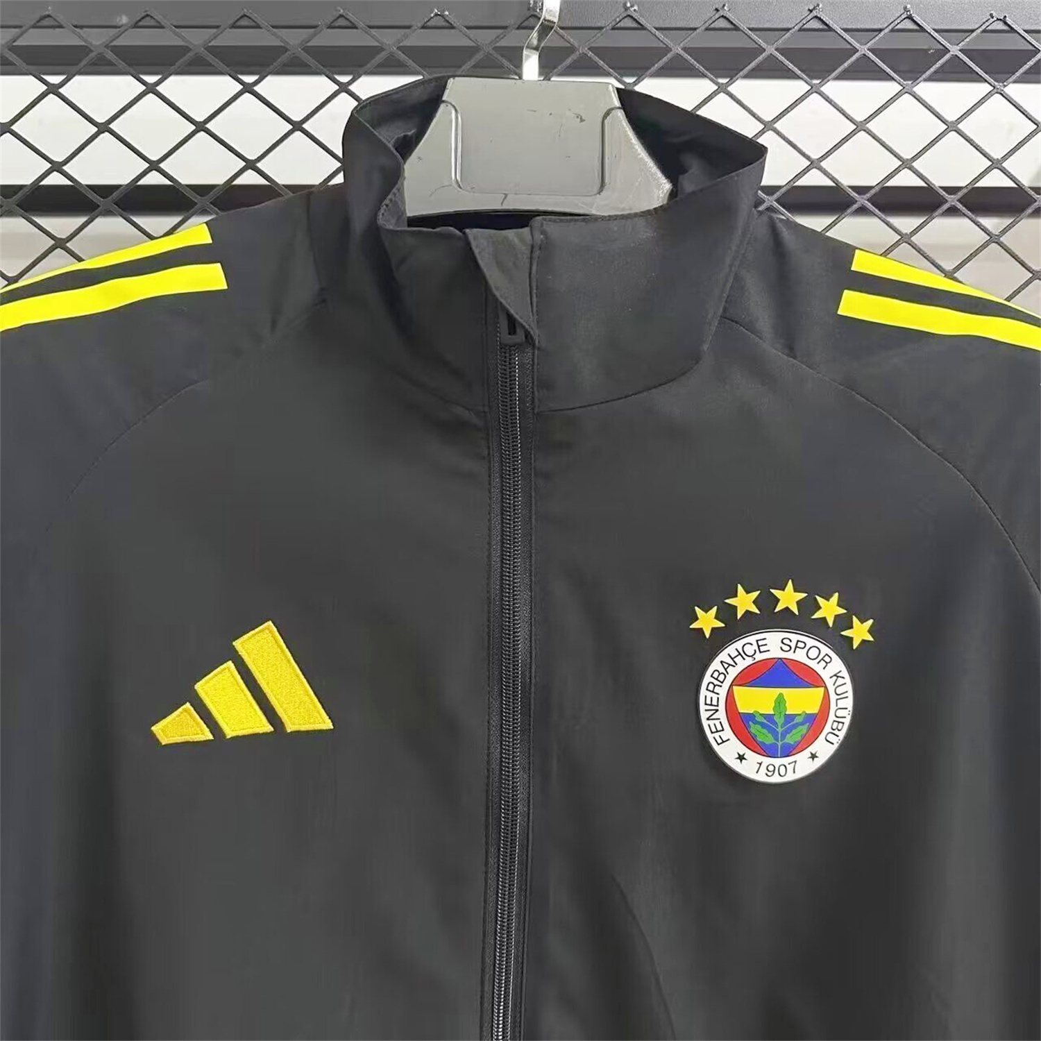 foot-Fenerbahce 25-26 Windbreaker Jacket - Black