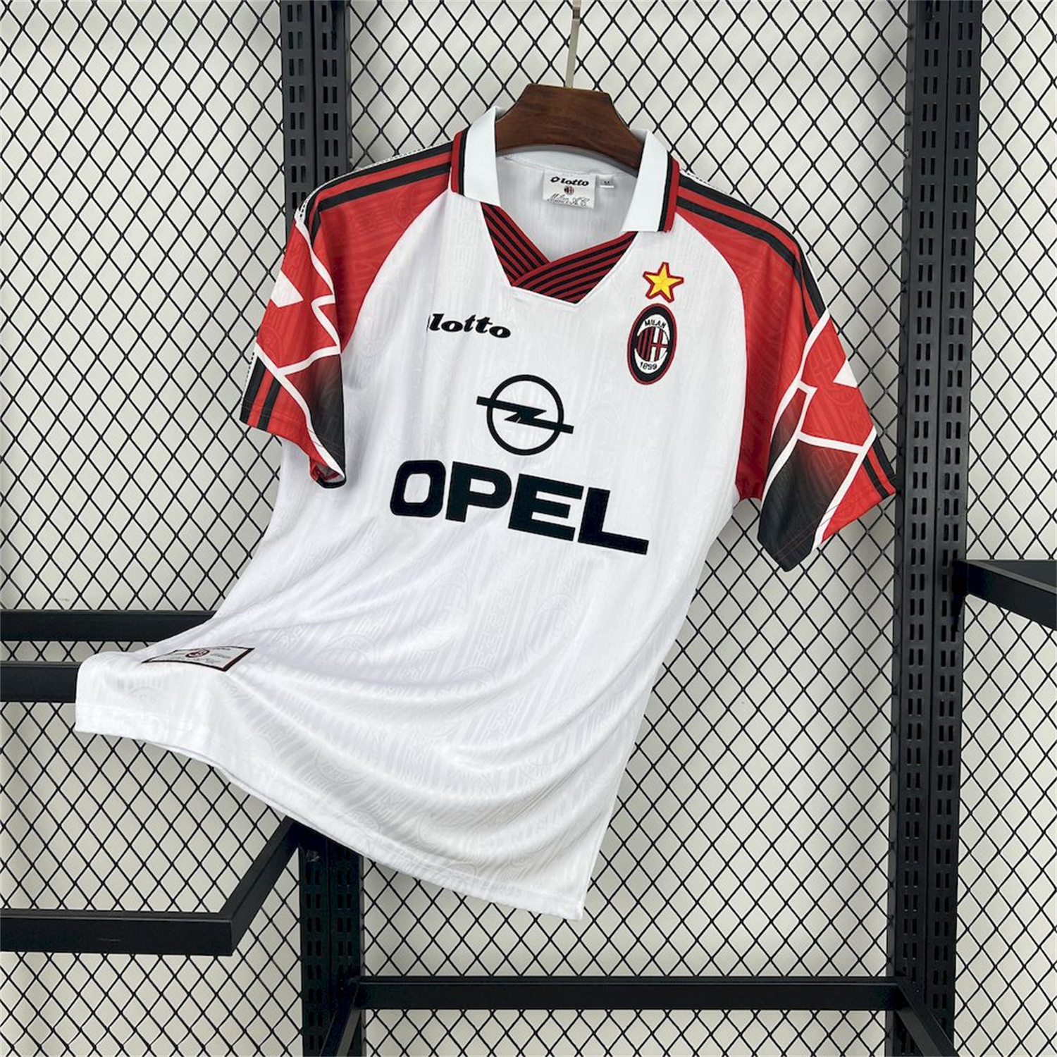 foot-Retro AC Milan 1997-98 White Special Jersey