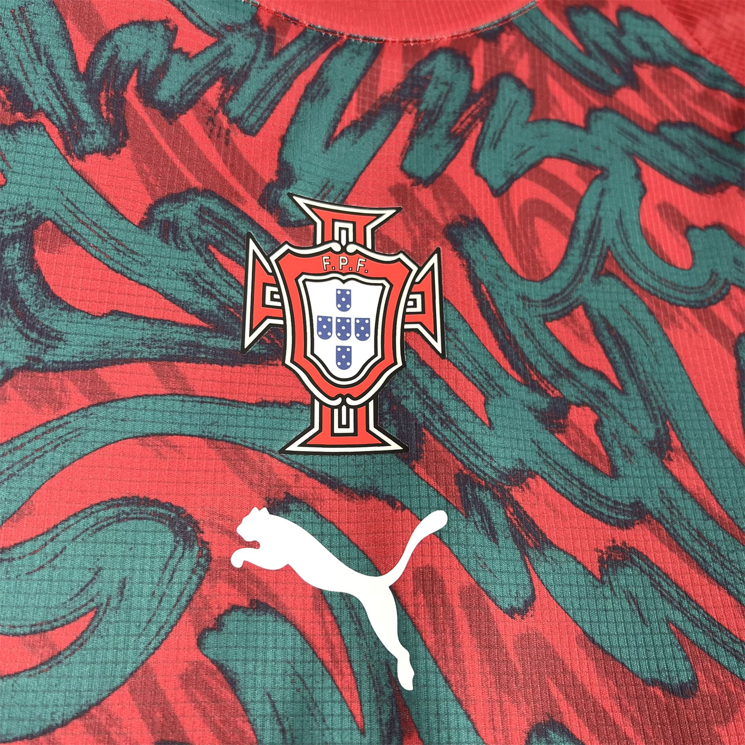 Funinjersey-Portugal 2026 Pre-Match Deep Red Jersey - Fans Version