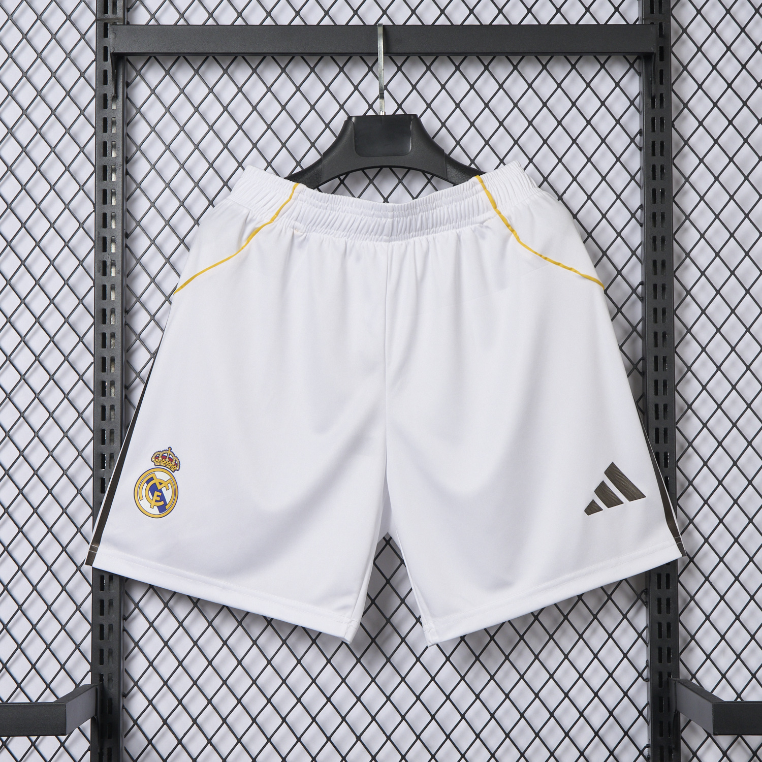 foot-Real Madrid 25-26 Home White Shorts - Player Version
