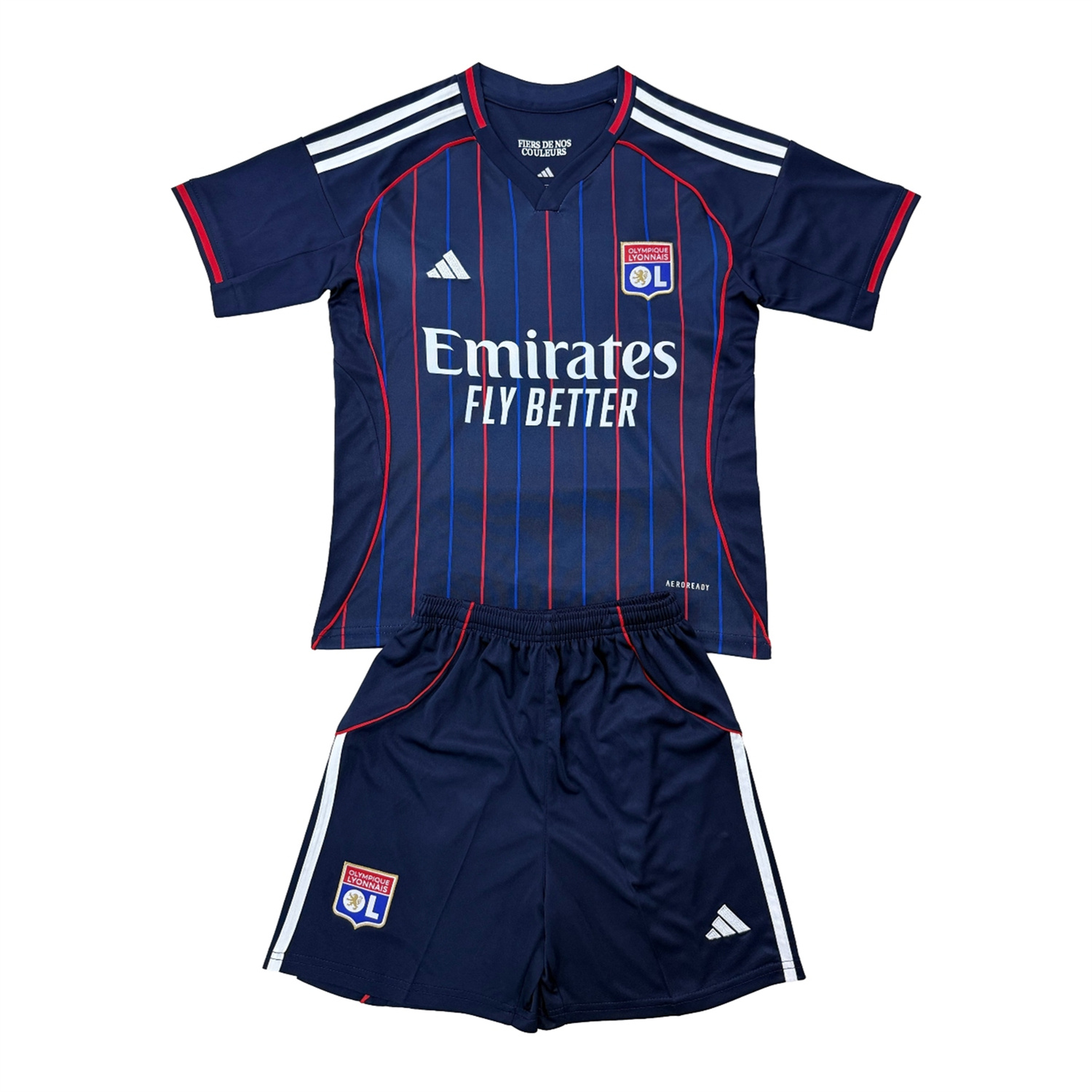 foot-Lyon 25-26 Away Men's Adult Jersey Set - Fans Version