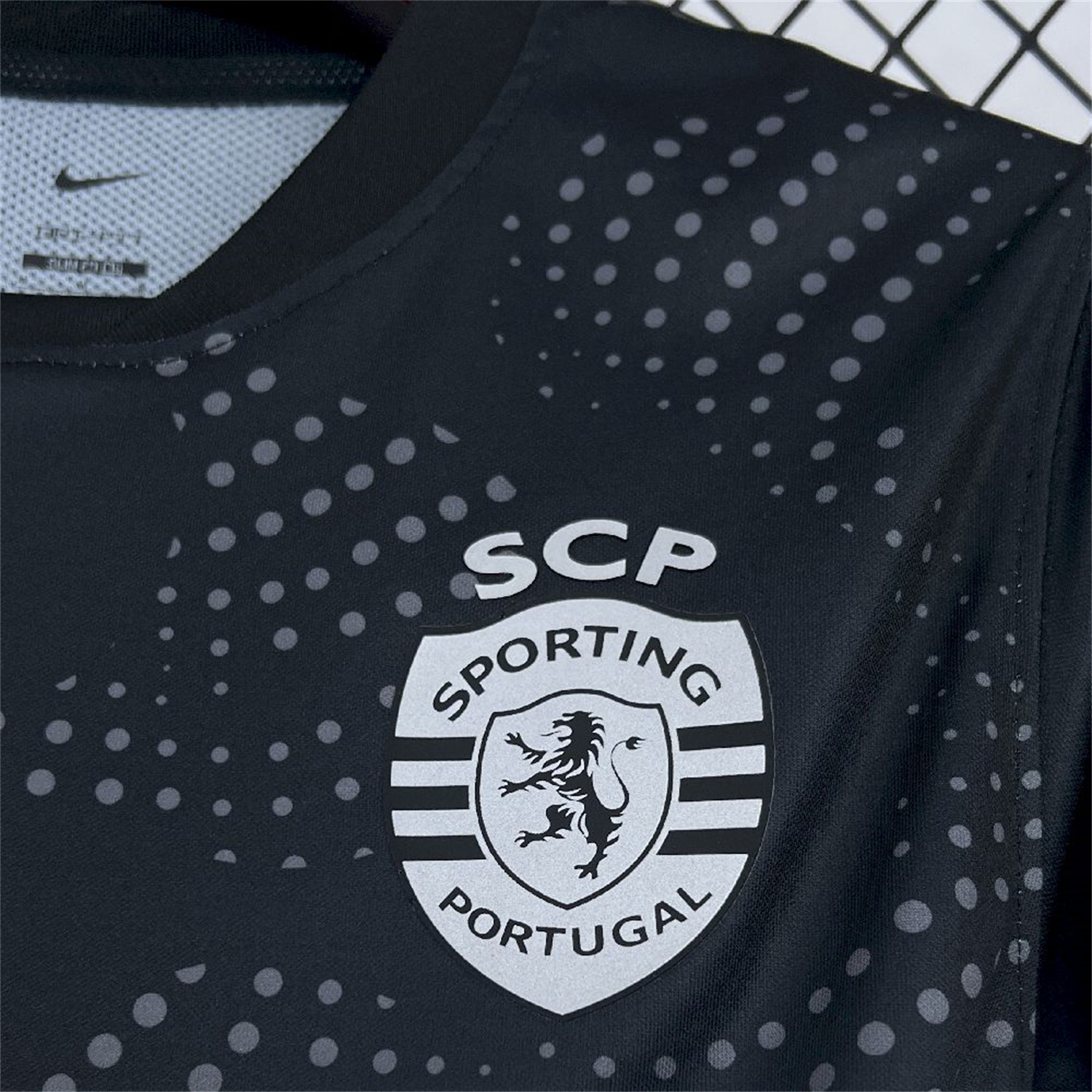 foot-Sporting CP 25-26 Black Special Jersey - Fans Version