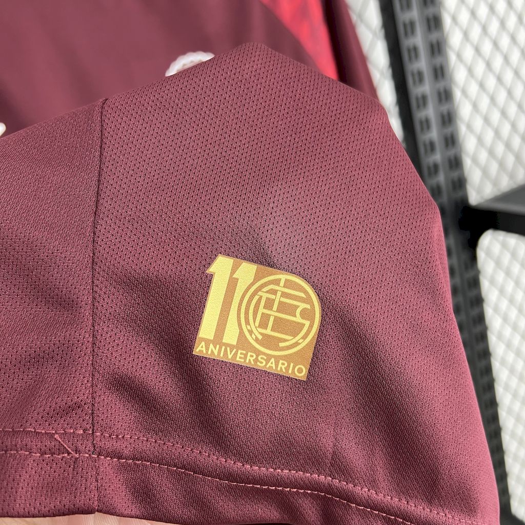 foot-CA Lanús 25-26 Home Unsponsored Jersey - Fans Version