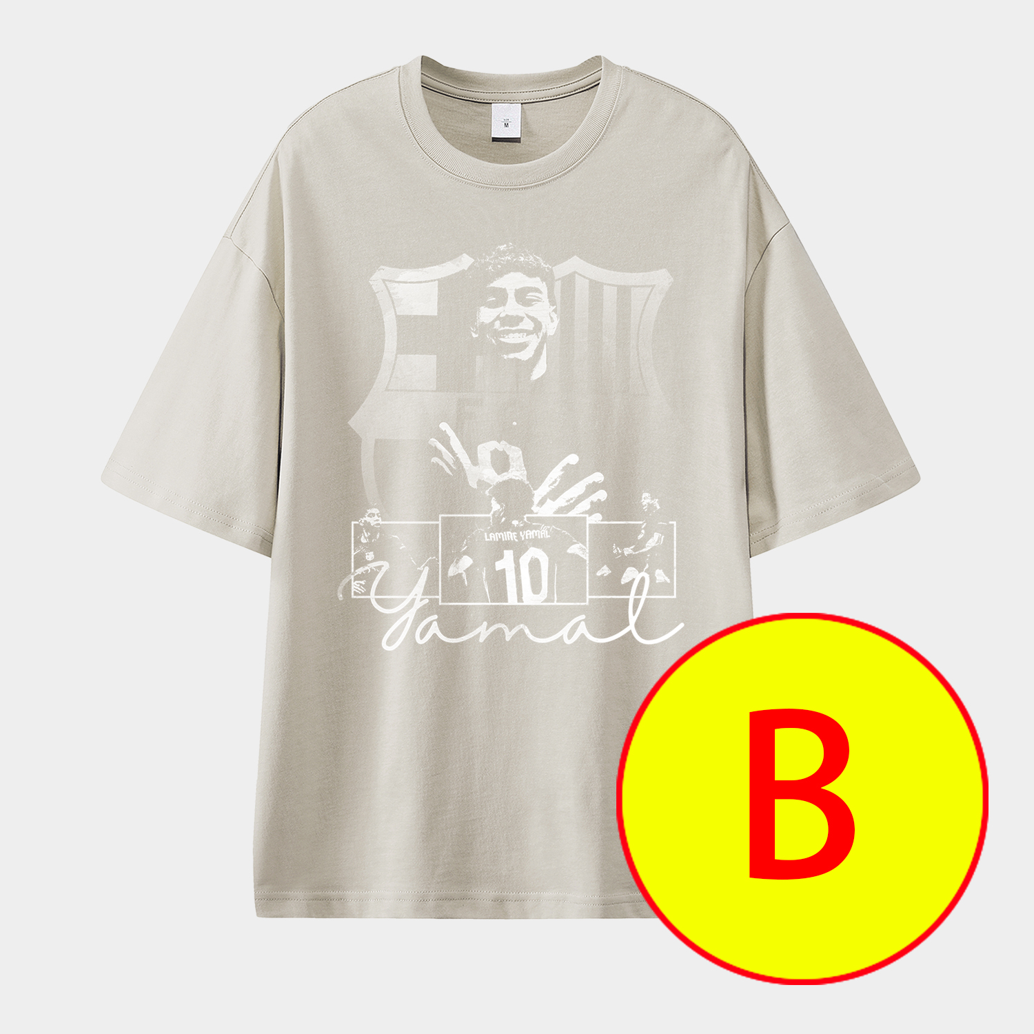 SIUjerseys-LAMINE YAMAL - Barcelona No. 10 Legend Continues 2025 Unisex Pure Cotton T-shirt