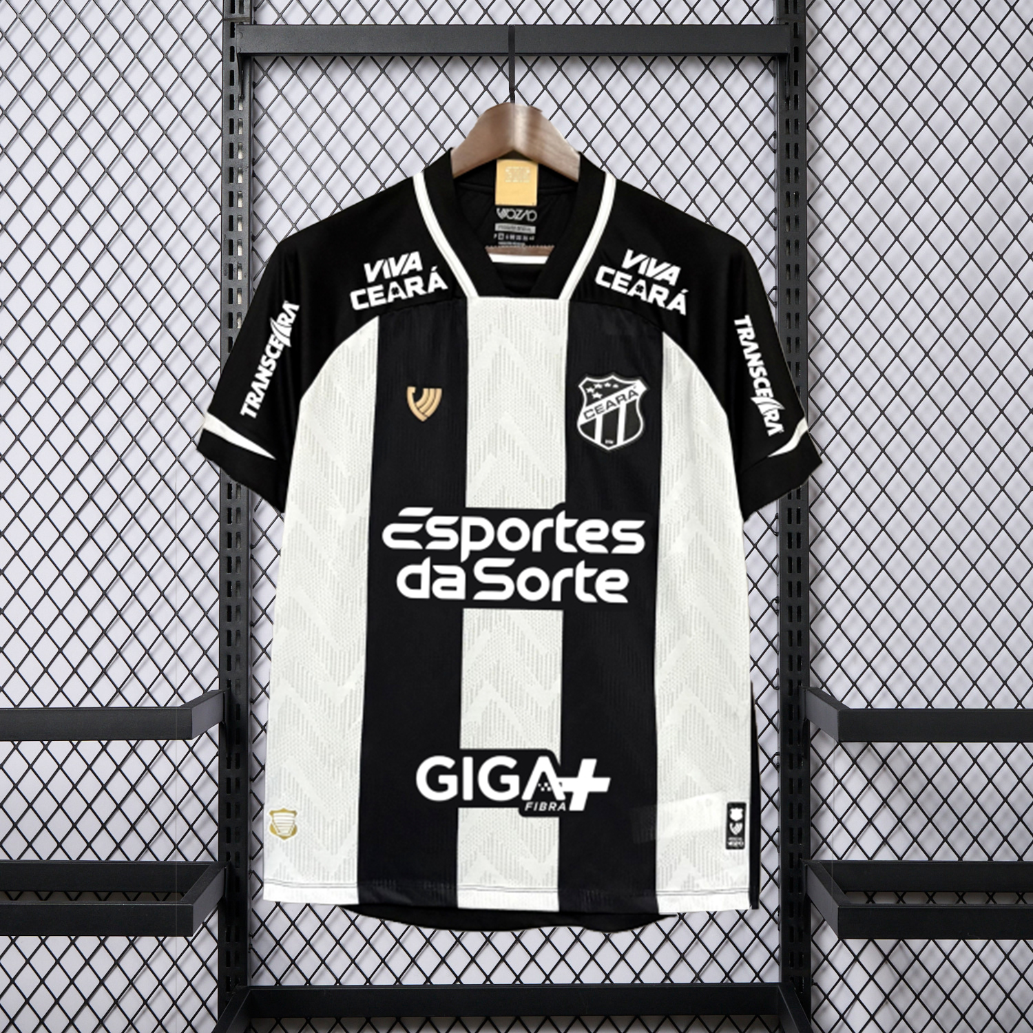 foot-Ceará 25-26 Home Jersey With Sponsors - Fans Version