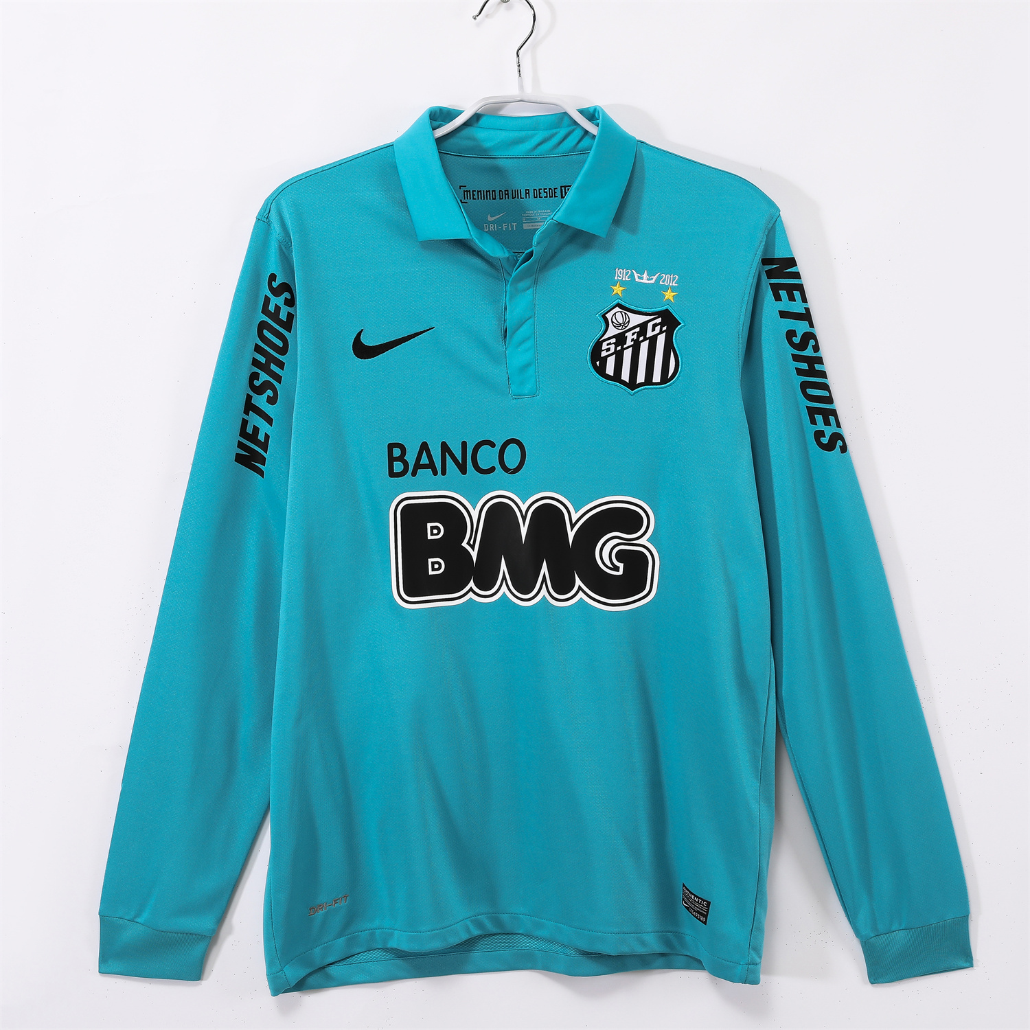 foot-Retro Santos 2012 Third Long Sleeve Jersey