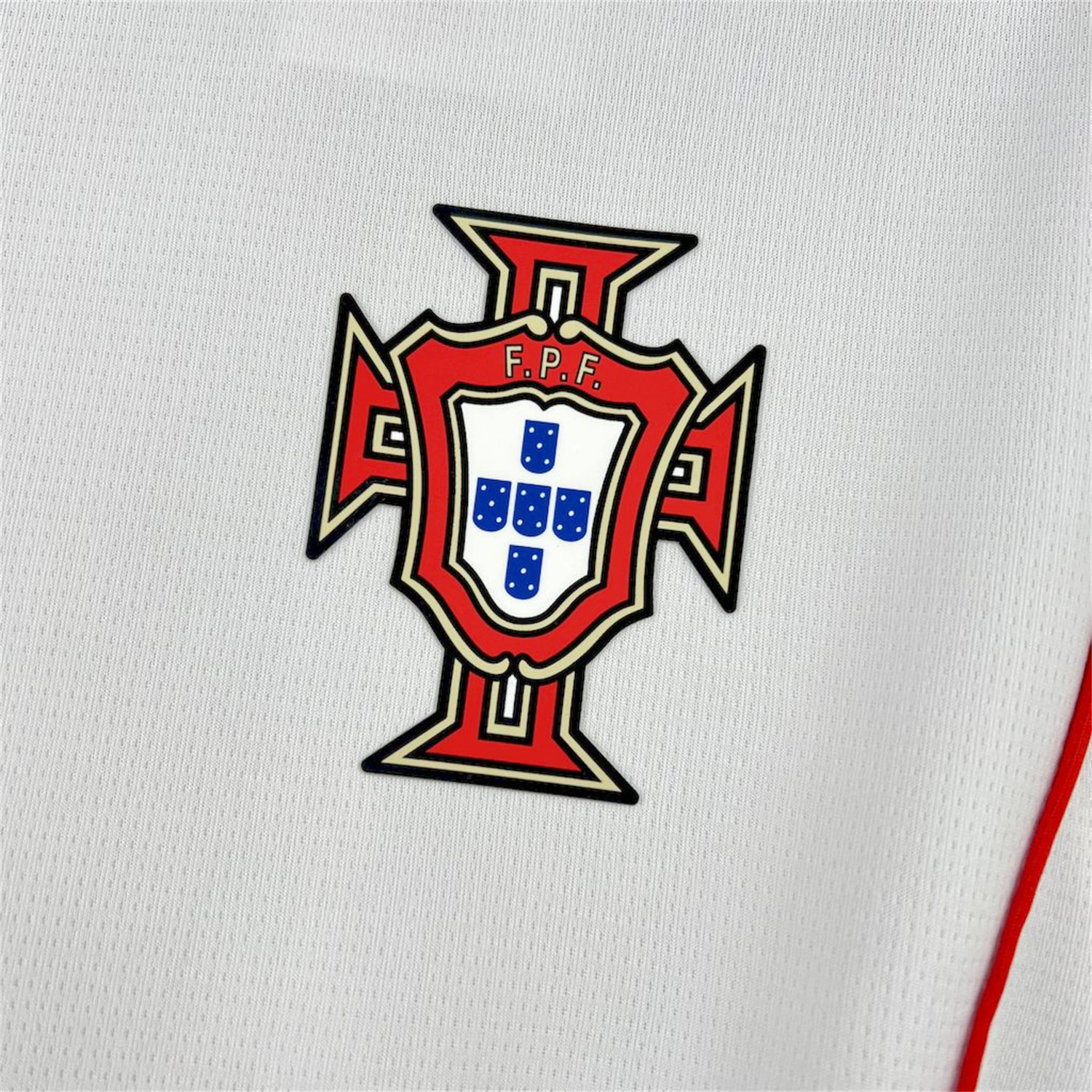 foot-Portugal 2025-26 White Casuals Jersey - Fans Version