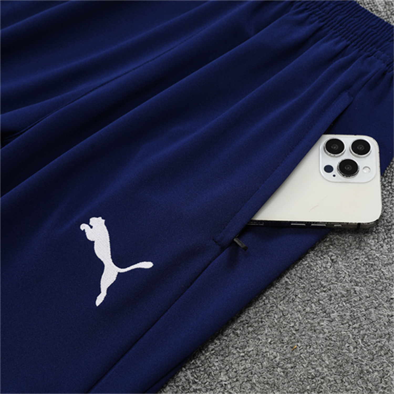 foot-Manchester City 25-26 Kids Long Sleeve Training Set -Light Blue Top & Deep Blue Pants