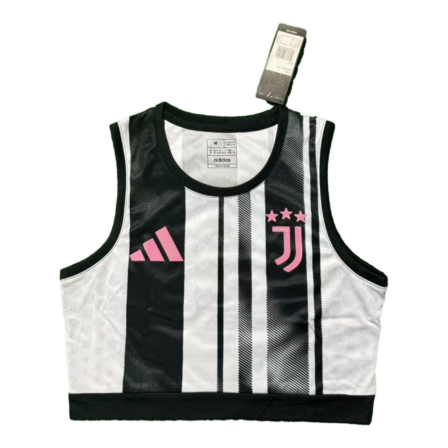 foot-Women's Juventus 25-26 Home Black And White Yoga Vest