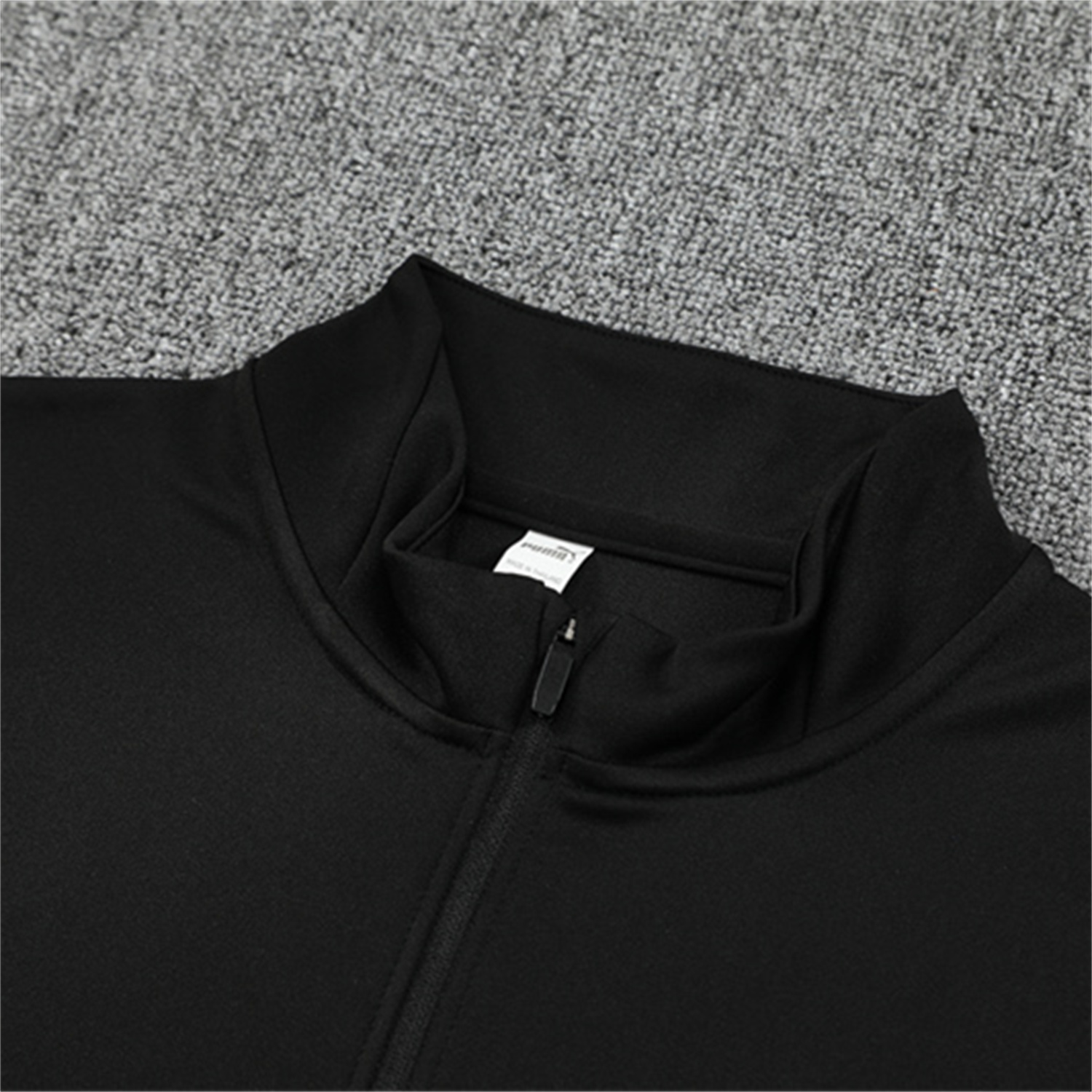 foot-Manchester City 25-26 Long Sleeve Training Set - Black Top & Black Pants