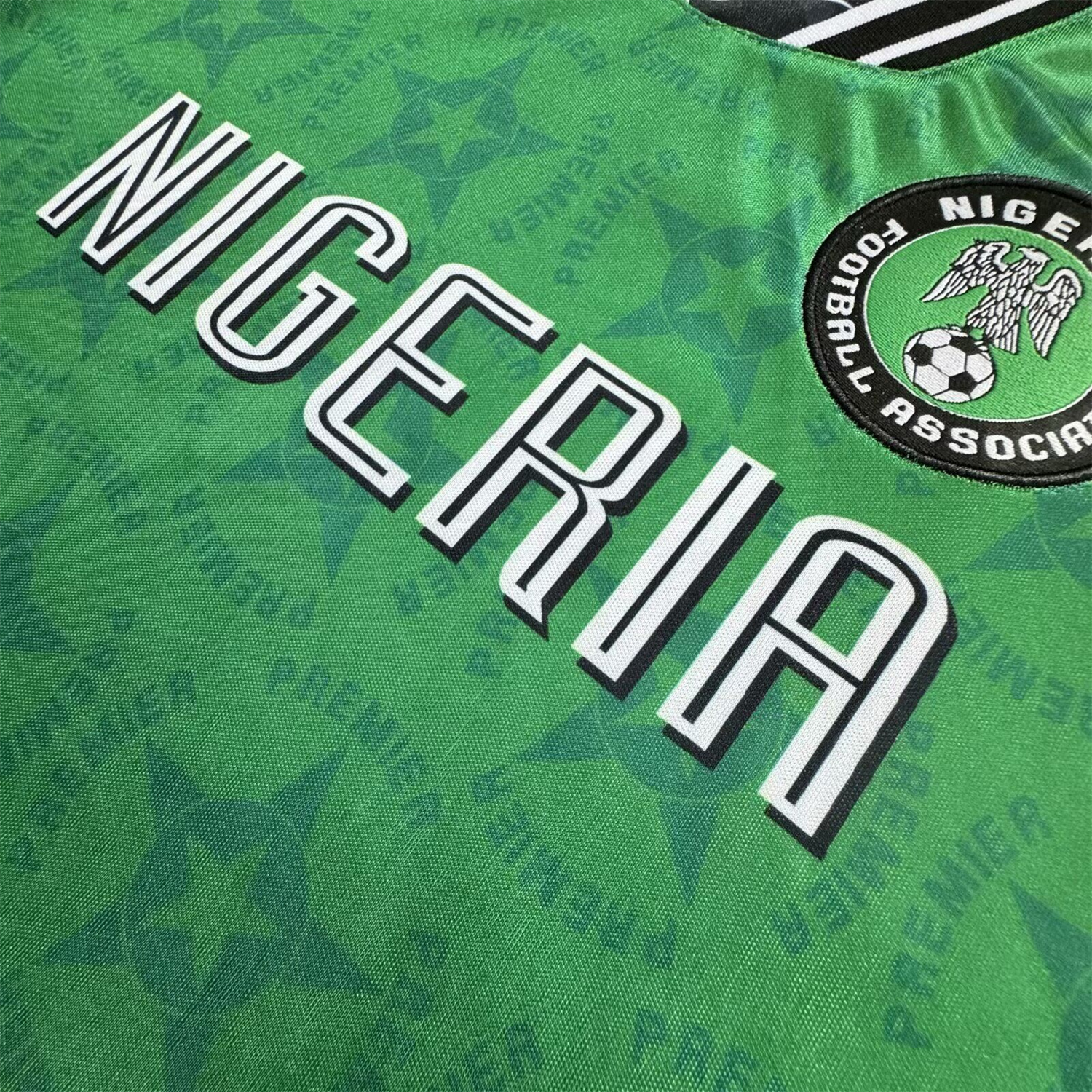 foot-Retro Nigeria 1994-95 Home Kids Kit