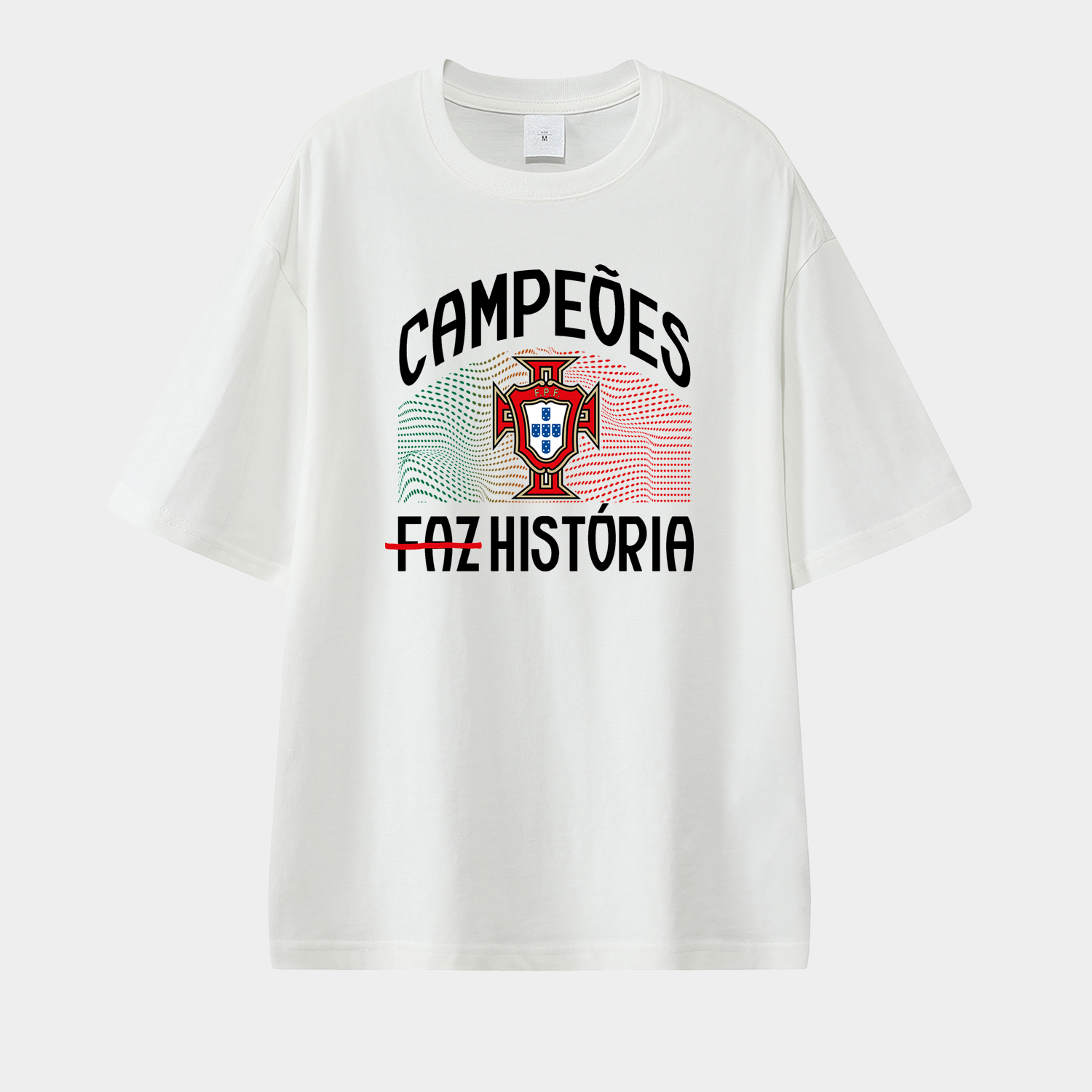 foot-Portugal UEFA Nations League Winner Unisex Pure Cotton T-shirt