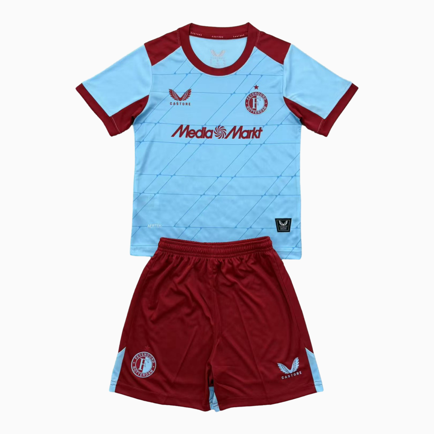 foot-Feyenoord 25-26 Third Men's Adult Jersey Set - Fans Version