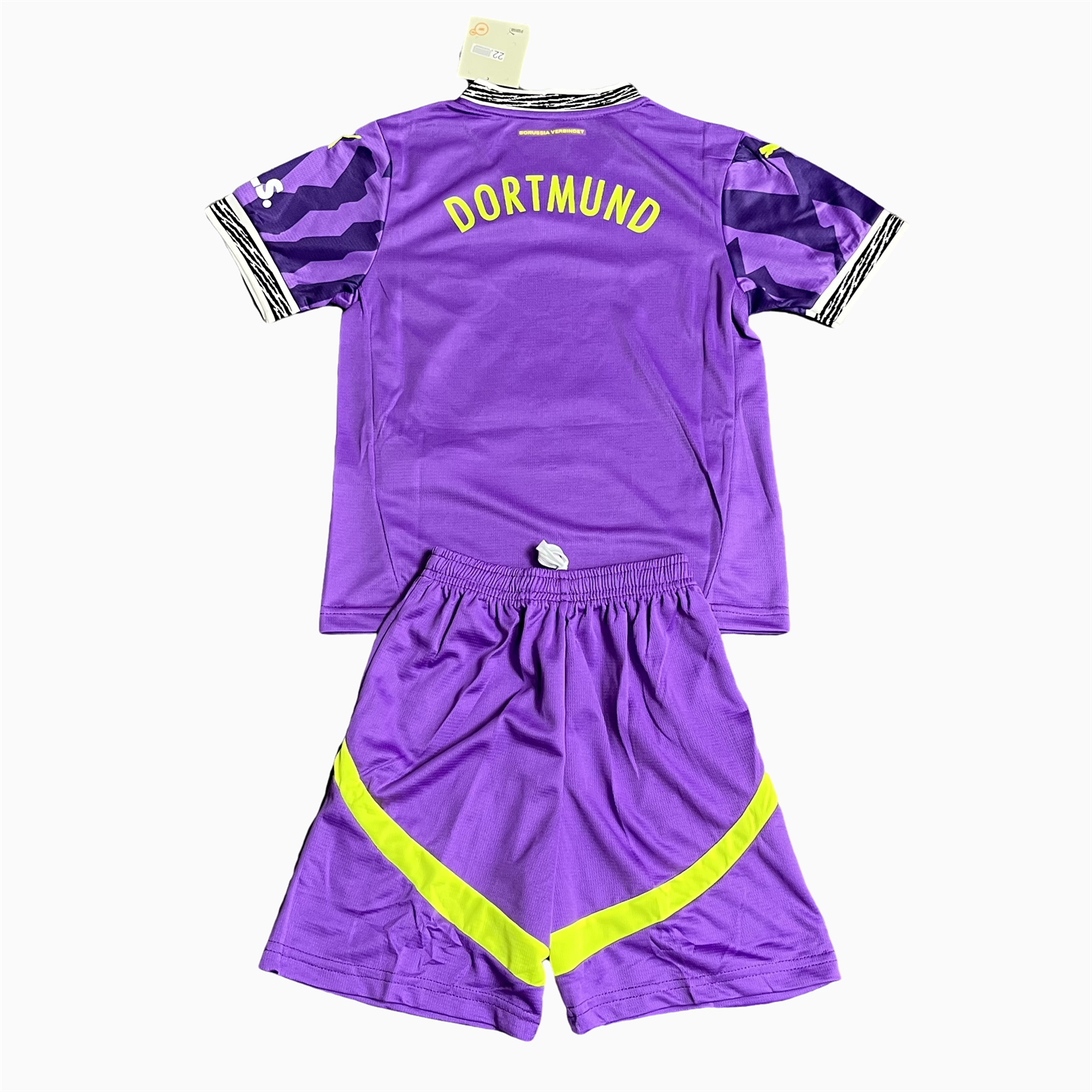 foot-Dortmund 24-25 Purple Goalkeeper Special Edition Kids Kit