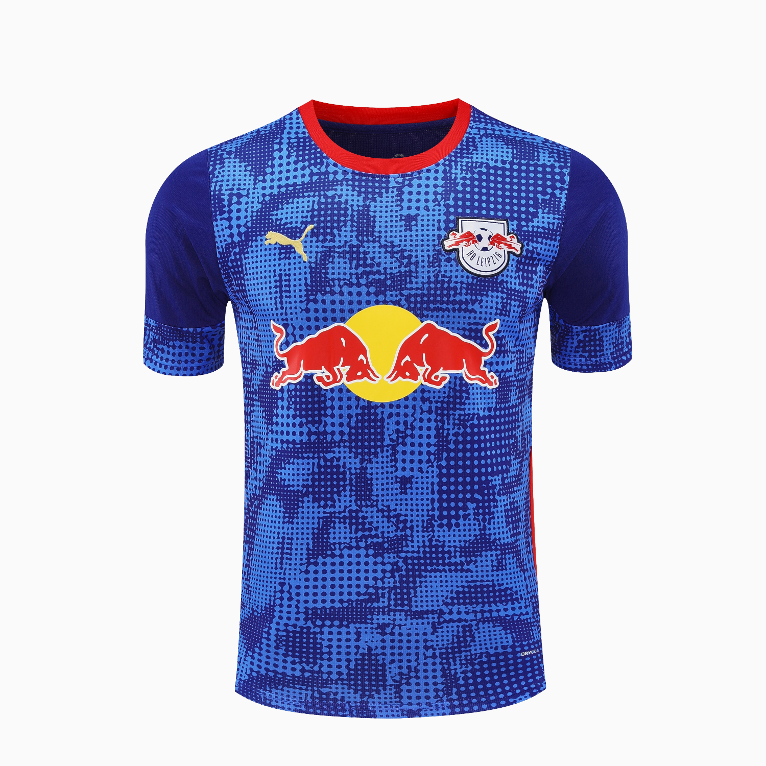 GlobeJersey-RB Leipzig 25-26 Short-Sleeve Training Set - Blue Top & Blue Shorts