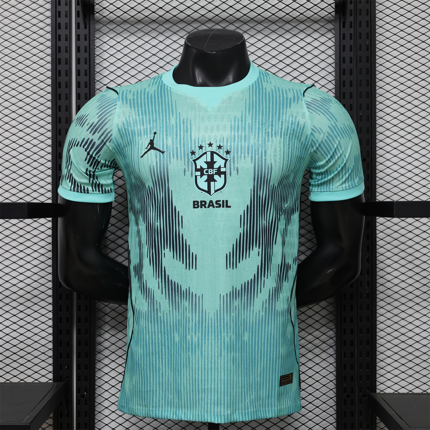 Funinjersey-Brazil 2026 Mint Green Goalkeeper Jersey - Player Version